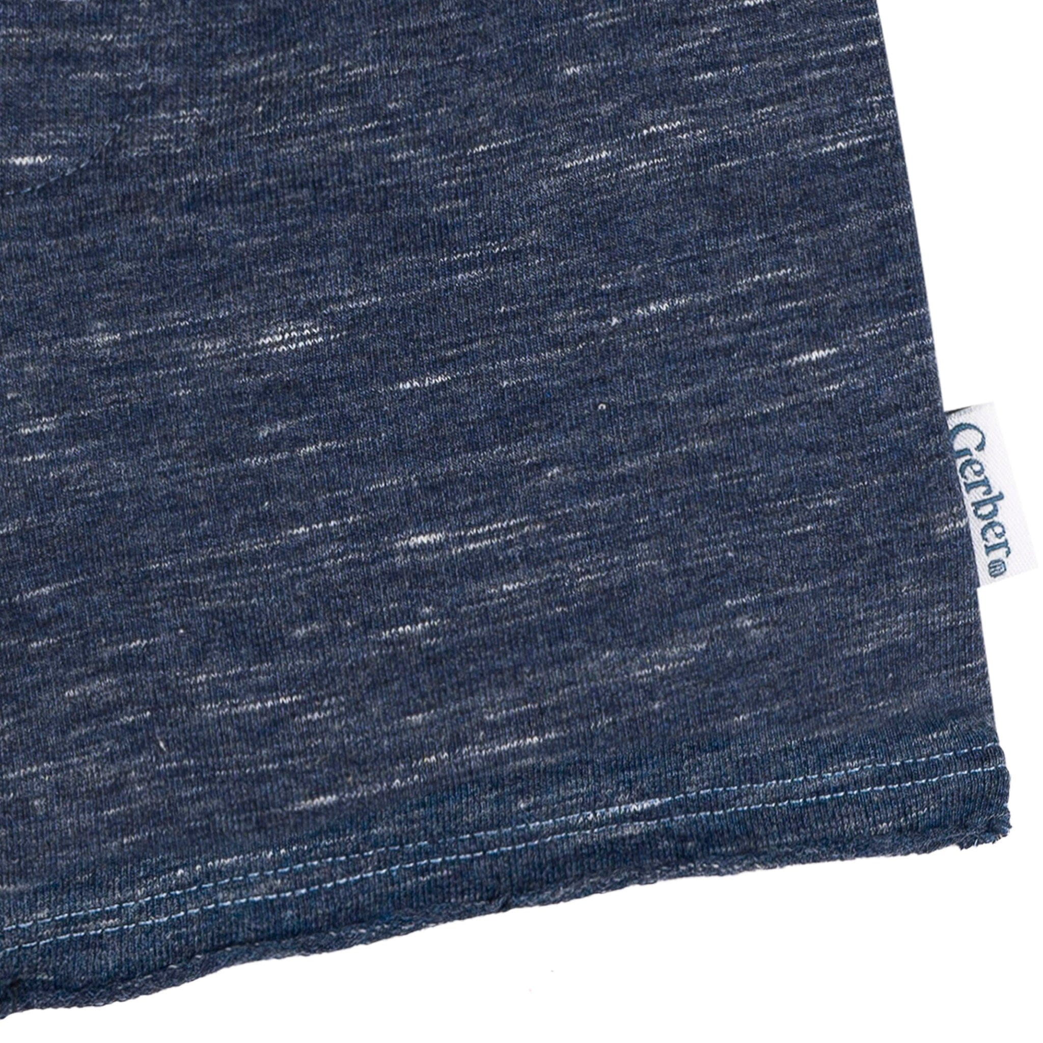 2-Pack Baby & Toddler Boys Blue Raw Edge Knit Shorts - Image 4
