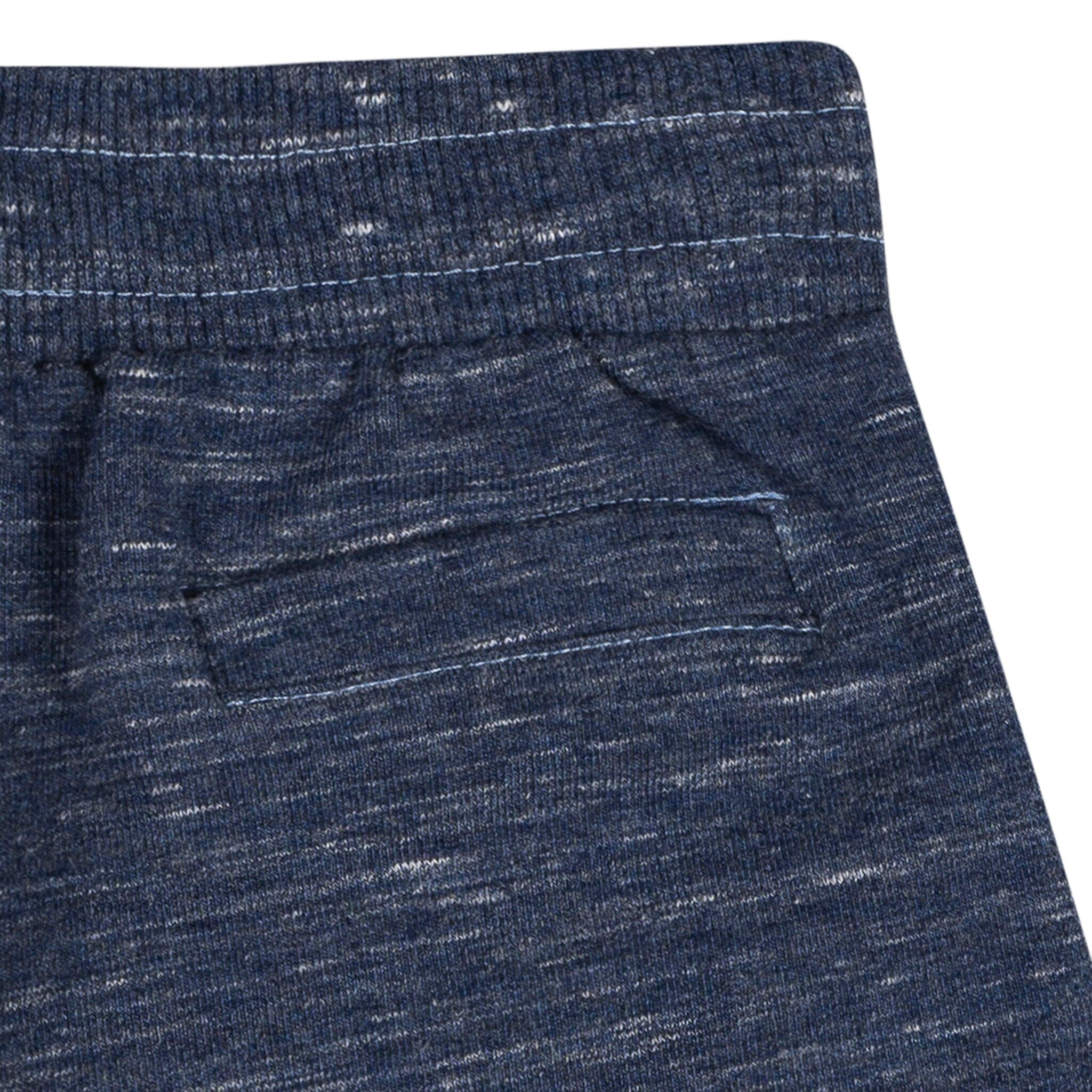 2-Pack Baby & Toddler Boys Blue Raw Edge Knit Shorts - Image 6