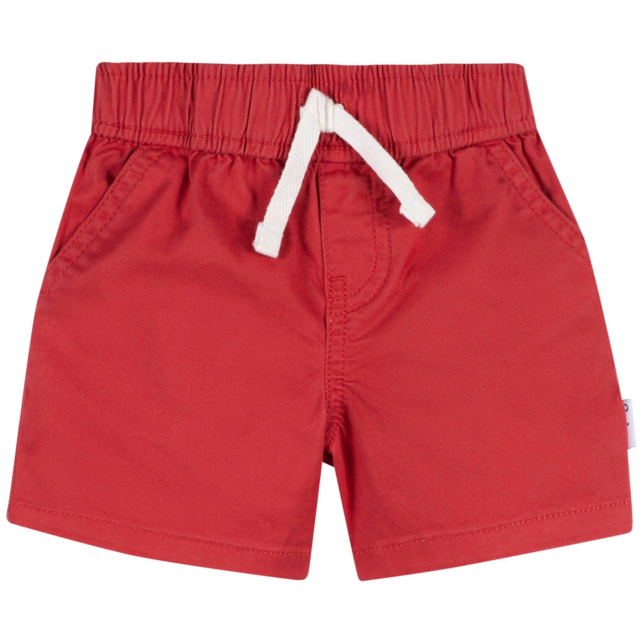 2-Pack Baby & Toddler Boys Blue & Red Twill Shorts - Image 5
