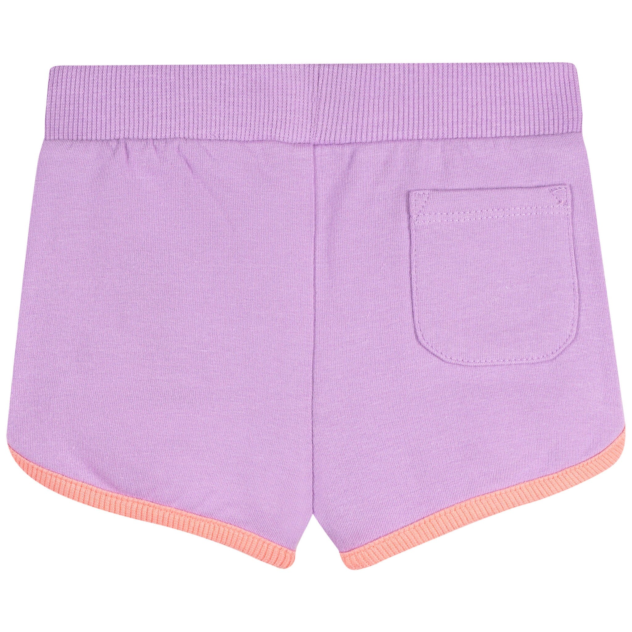2-Pack Baby & Toddler Girls Aqua & Purple Knit Dolphin Shorts - Image 5