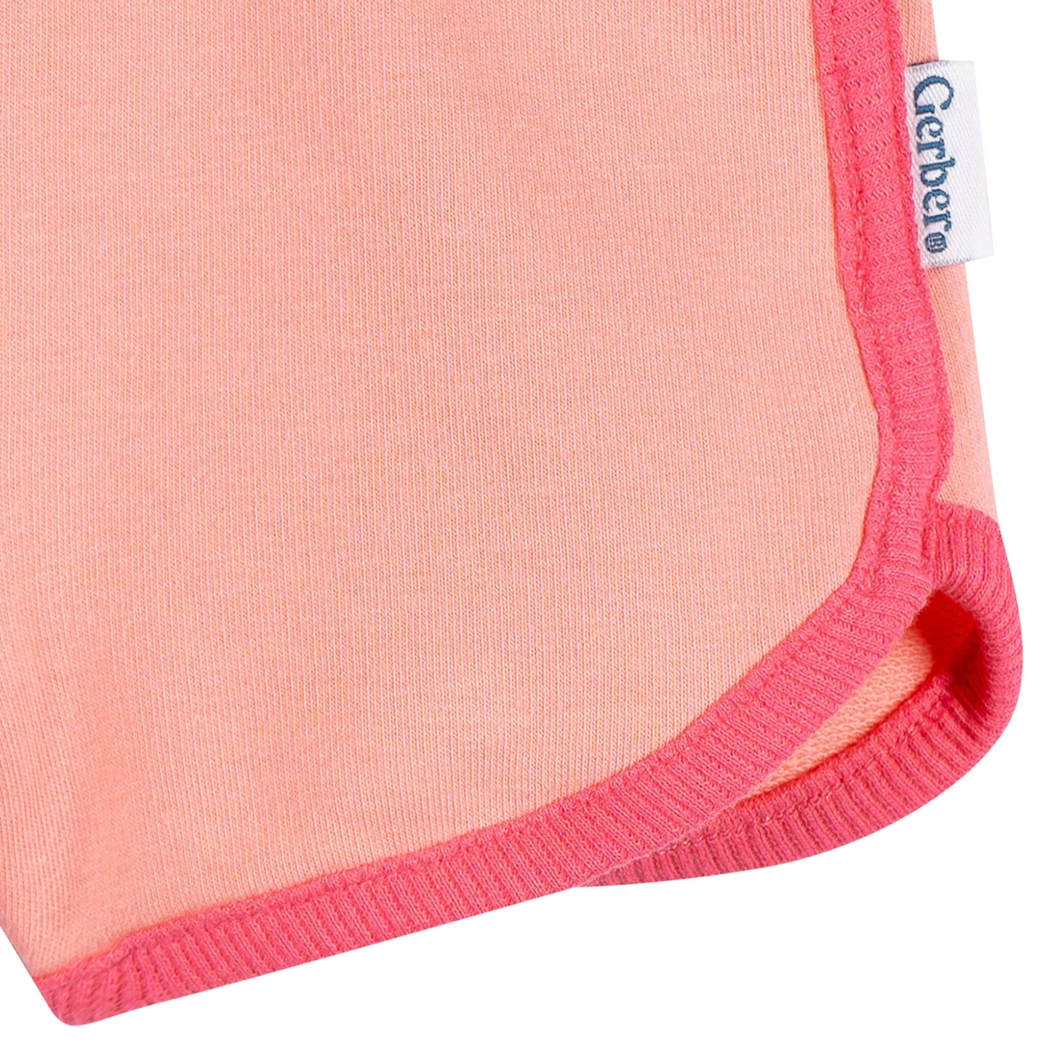 2-Pack Baby & Toddler Girls Pink & Blue Knit Dolphin Shorts - Image 9