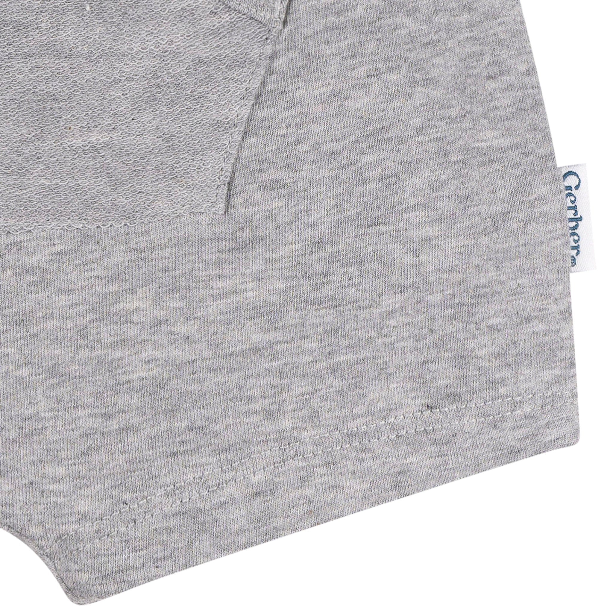 2-Pack Baby Boys Gray Shorts - Image 8