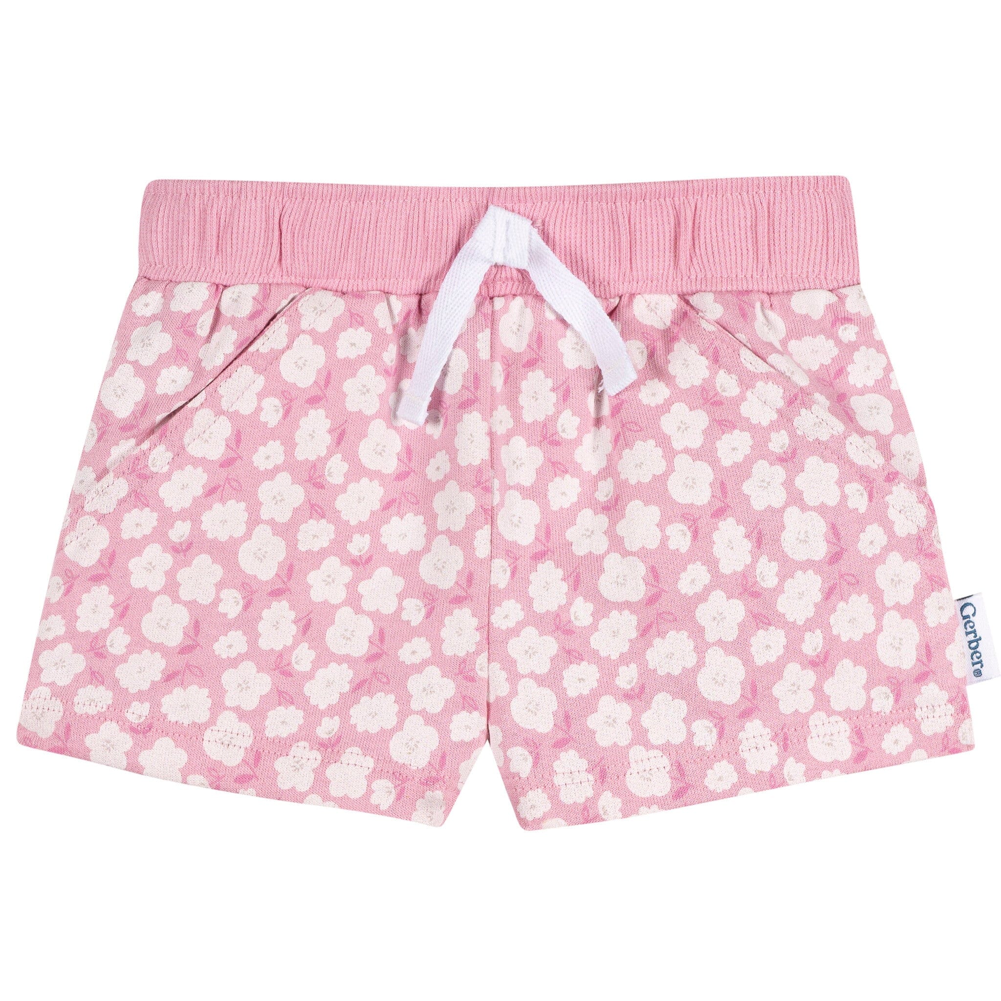 3-Piece Baby & Toddler Girls Ice Cream Knit Shorts - Image 2