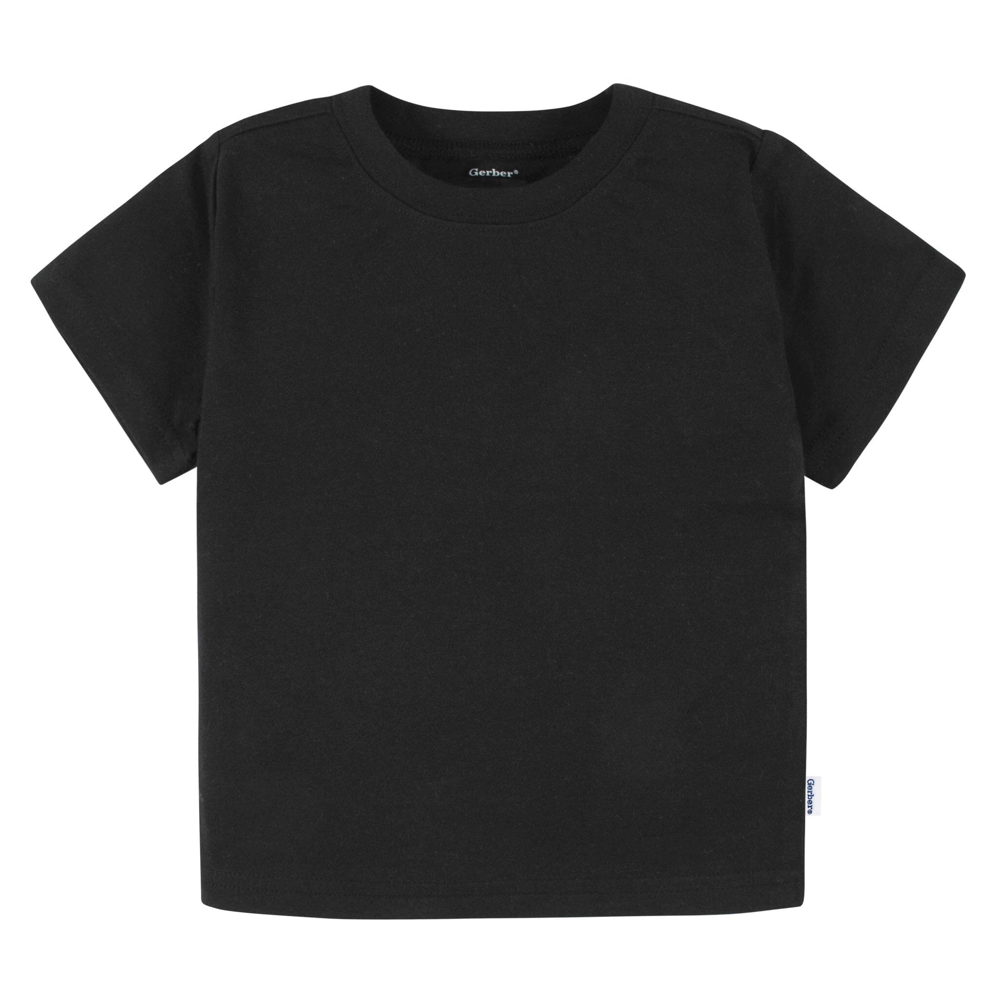 5-Pack Infant & Toddler Boys Cool Blue Short Sleeve T-Shirts - Image 2