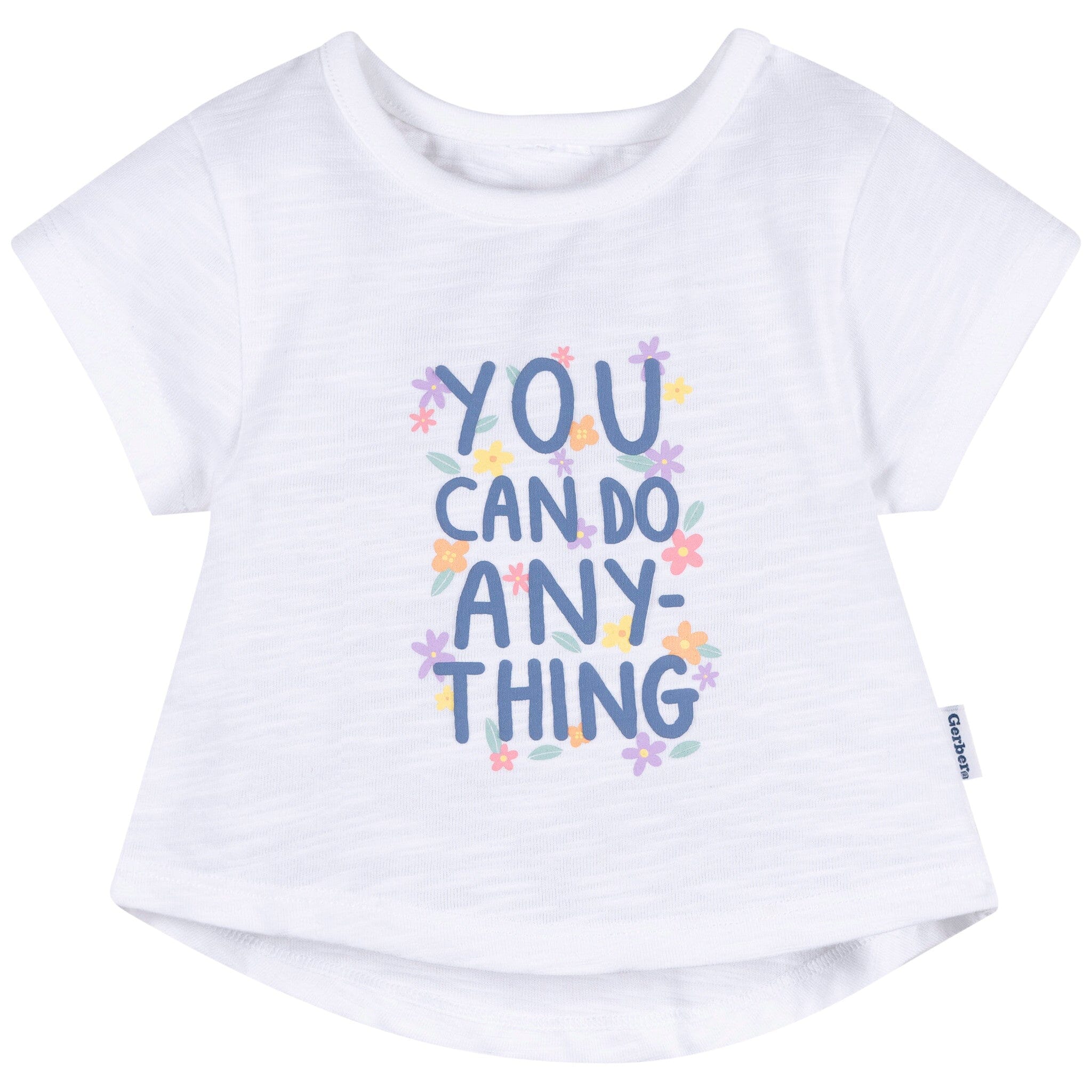 3-Pack Baby & Toddler Girls Sunshine Short Sleeve Graphic T-Shirts - Image 2