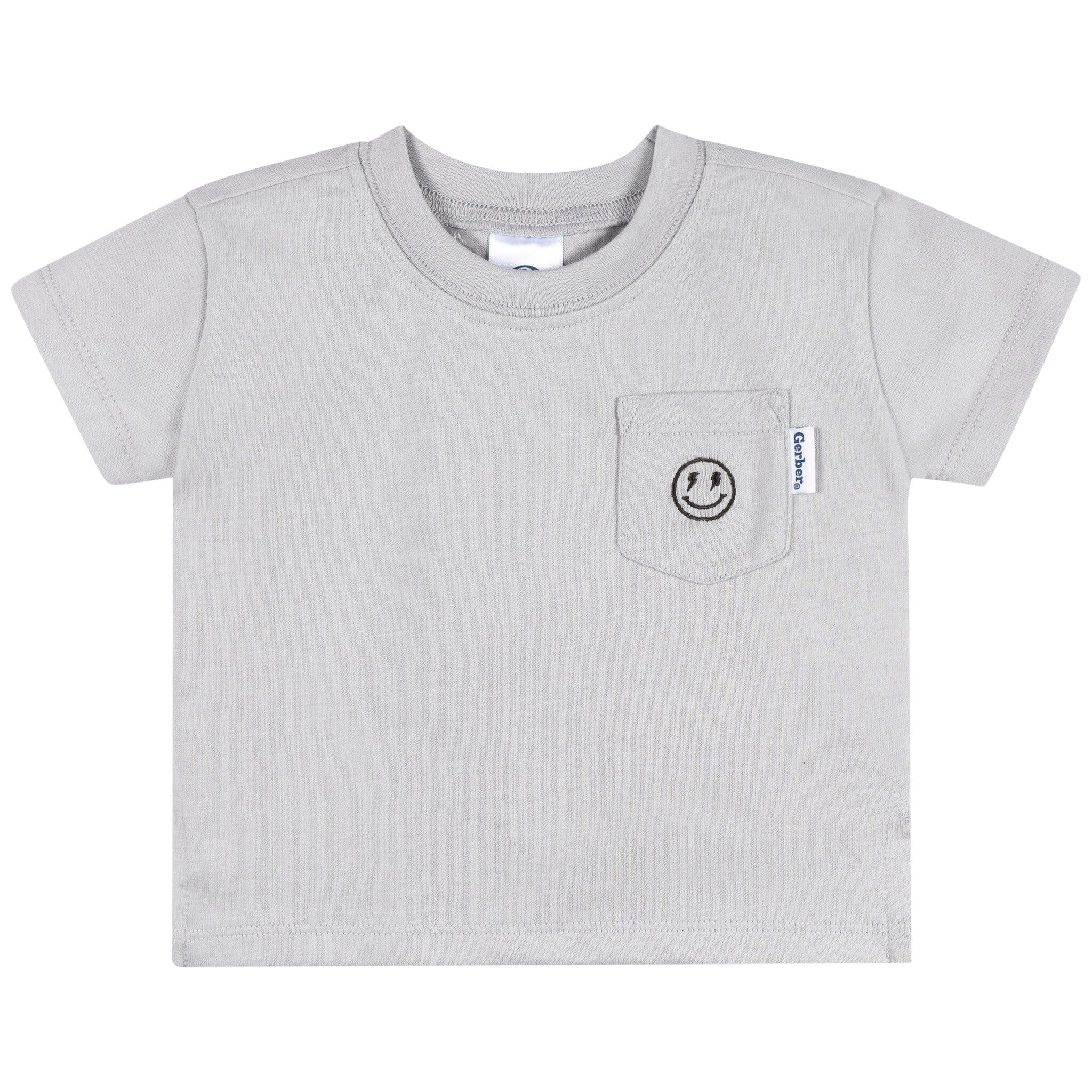 3-Pack Baby & Toddler Boys Chill Vibes Short Sleeve T-Shirts - Image 2