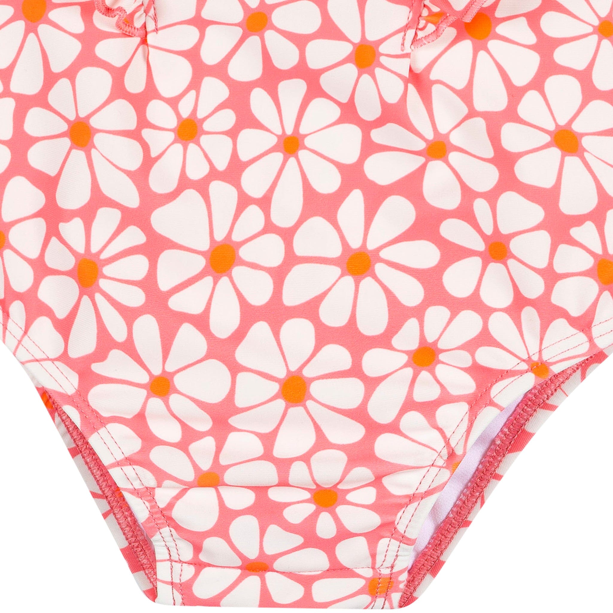 Baby & Toddler Girls UPF 50+ Retro Daisies One-Piece Swimsuit - Image 7