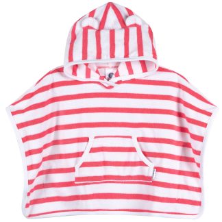 Baby & Toddler Girls Pink Stripe Hooded Swim Coverup