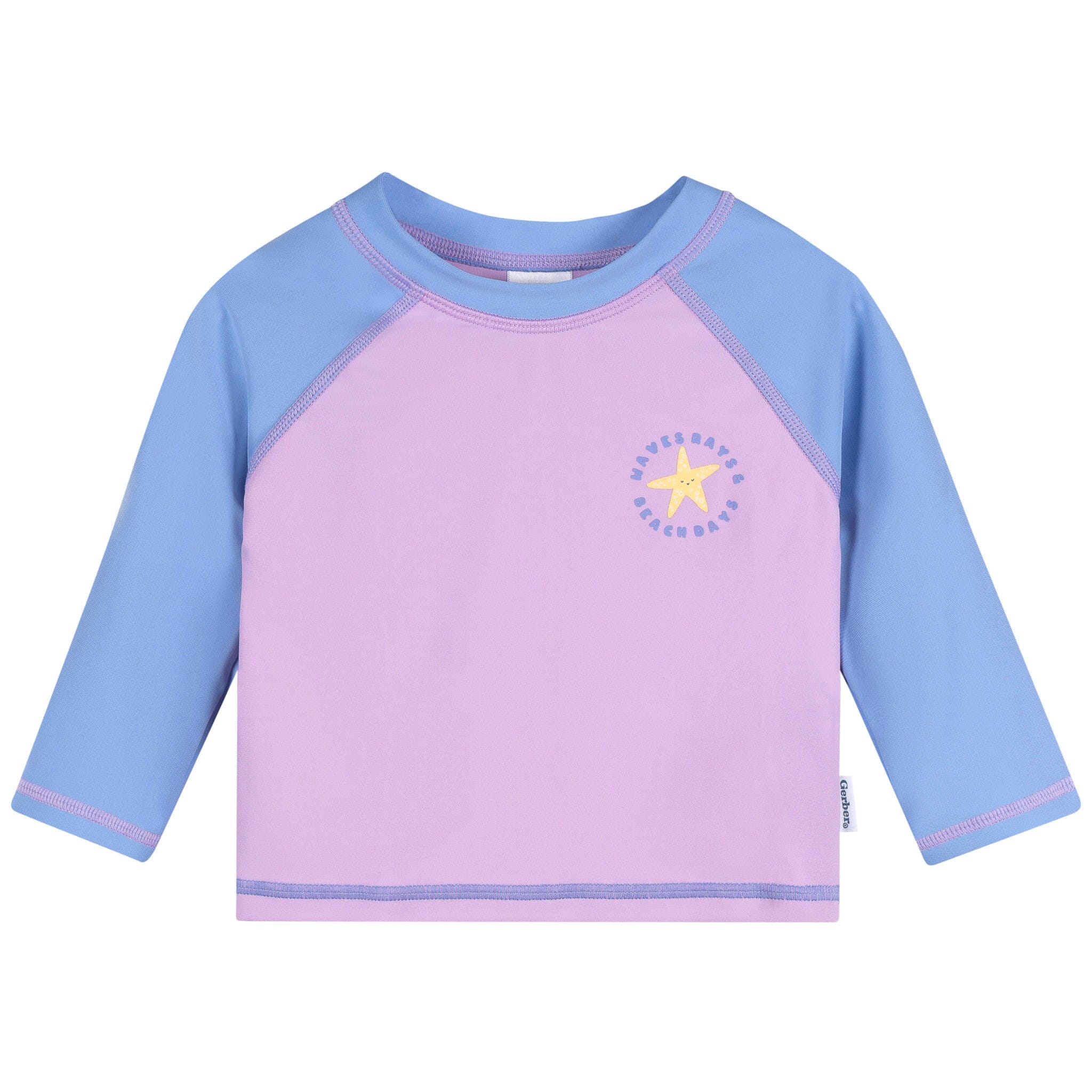 Baby & Toddler Girls UPF 50+ Starfish Rash Guard