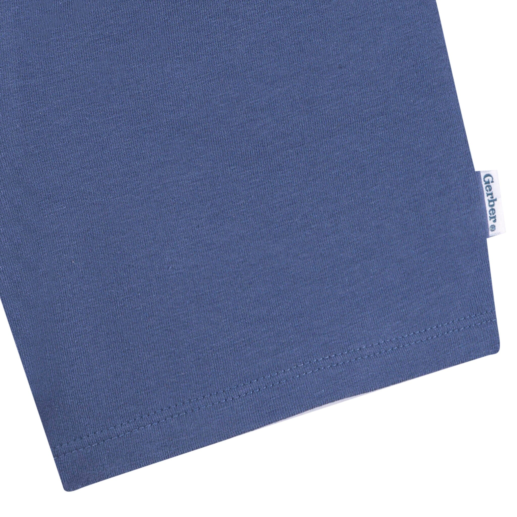 2-Piece Infant & Toddler Boys Multicolor Stripe Polo Shirt and Shorts Set - Image 6