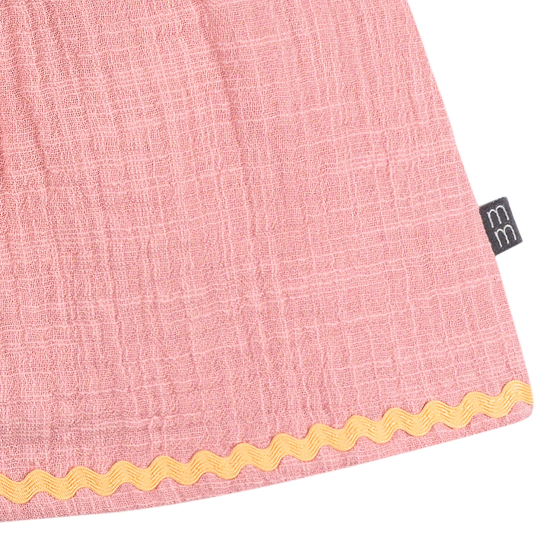 2-Piece Baby Girls Rose Pink Dress and Diaper Cover - Image 5