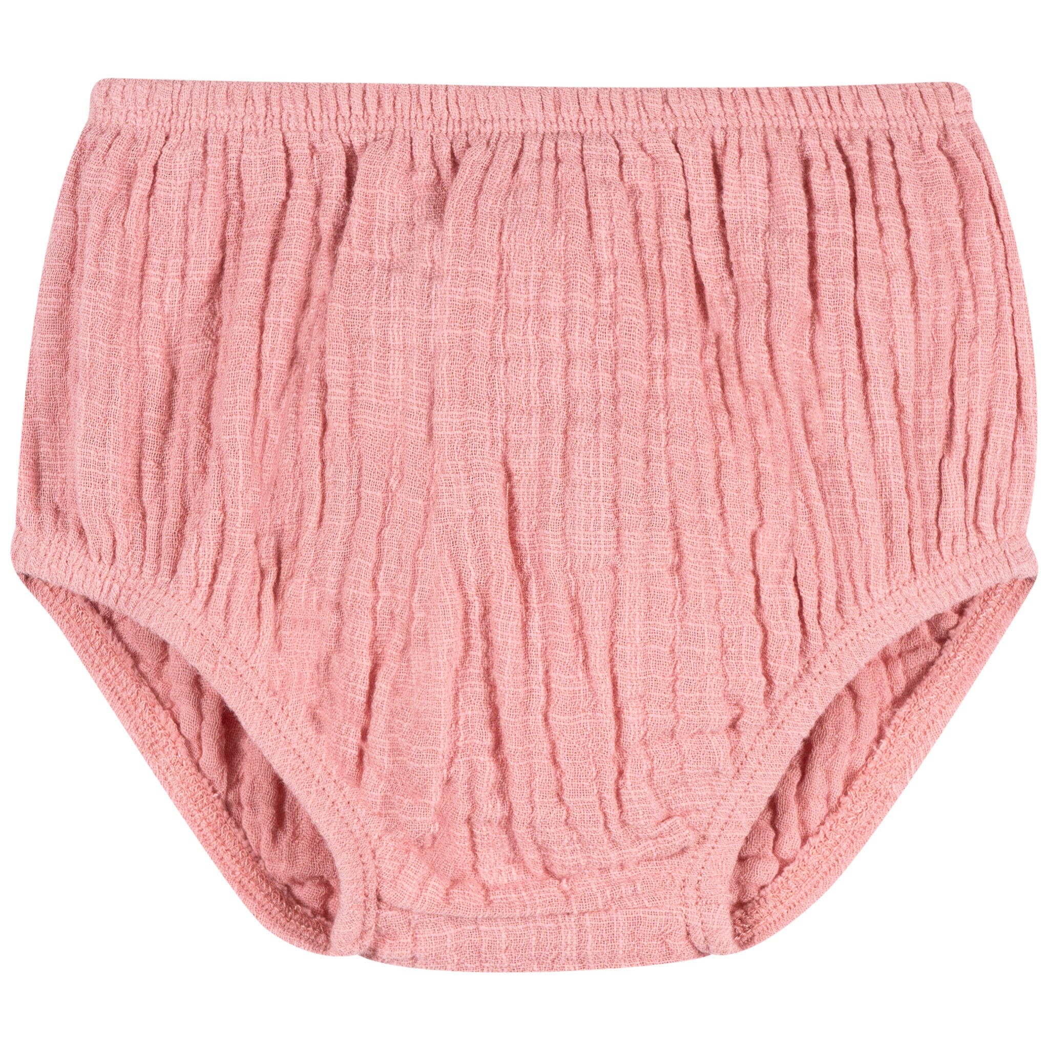 2-Piece Baby Girls Rose Pink Dress and Diaper Cover - Image 8
