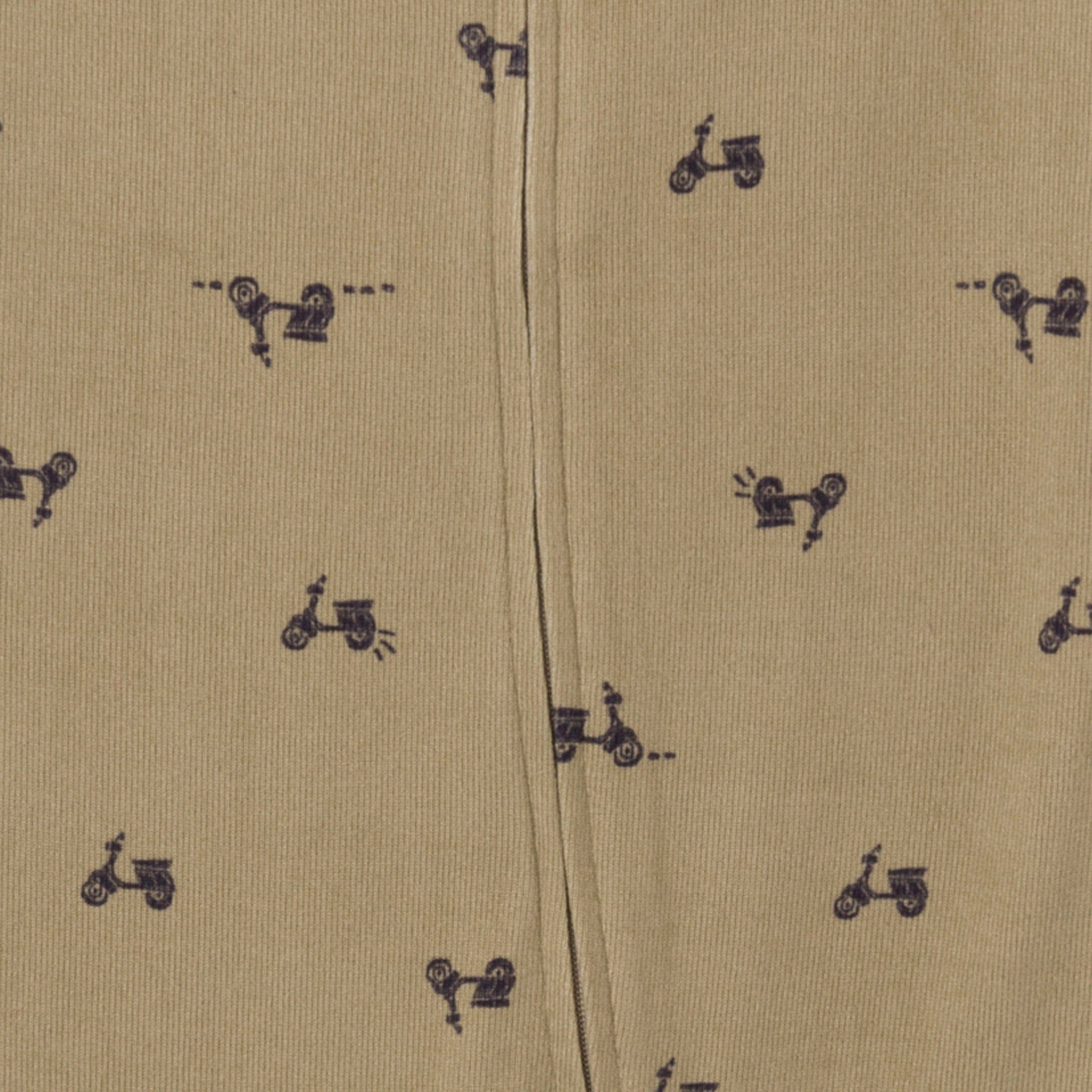 Baby & Toddler Neutral Olive Scooters Snug Fit Footless Pajamas - Image 4