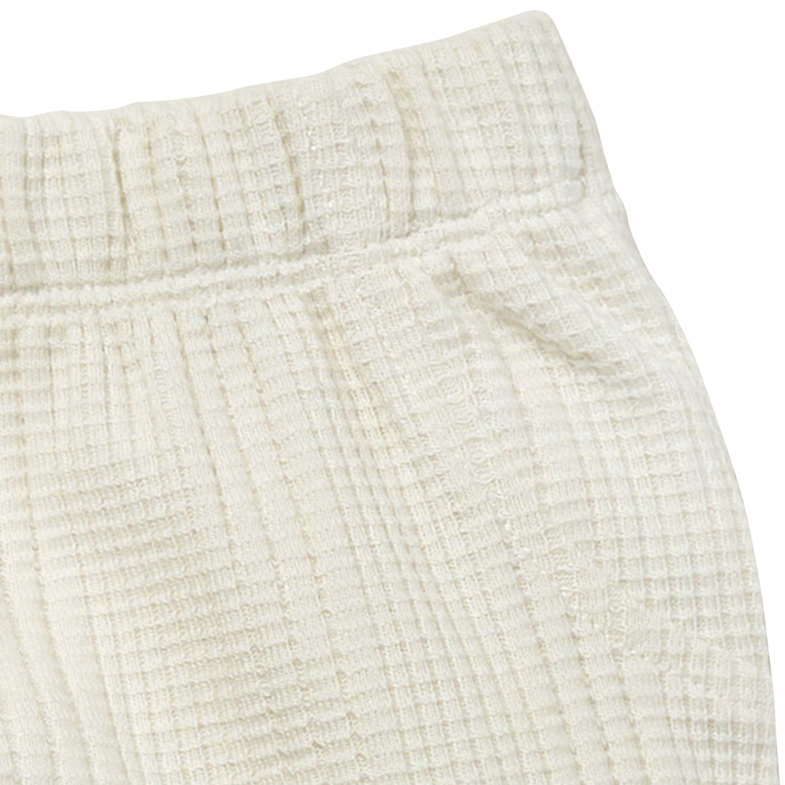 2-Piece Baby Neutral Dumpling Romper & Harem Shorts Set - Image 8