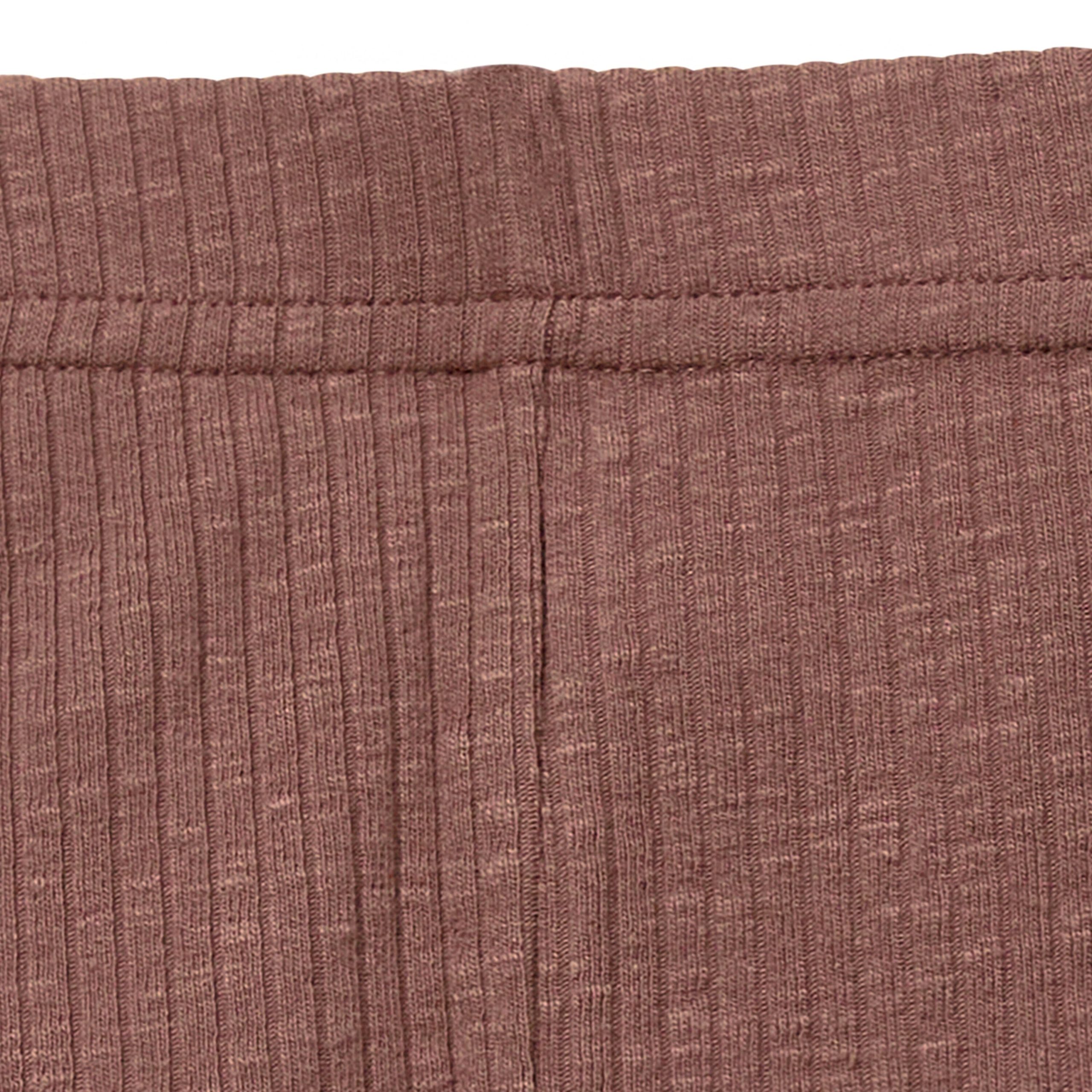 2-Pack Baby Neutral Brown & Ivory Striped Leggings - Image 8