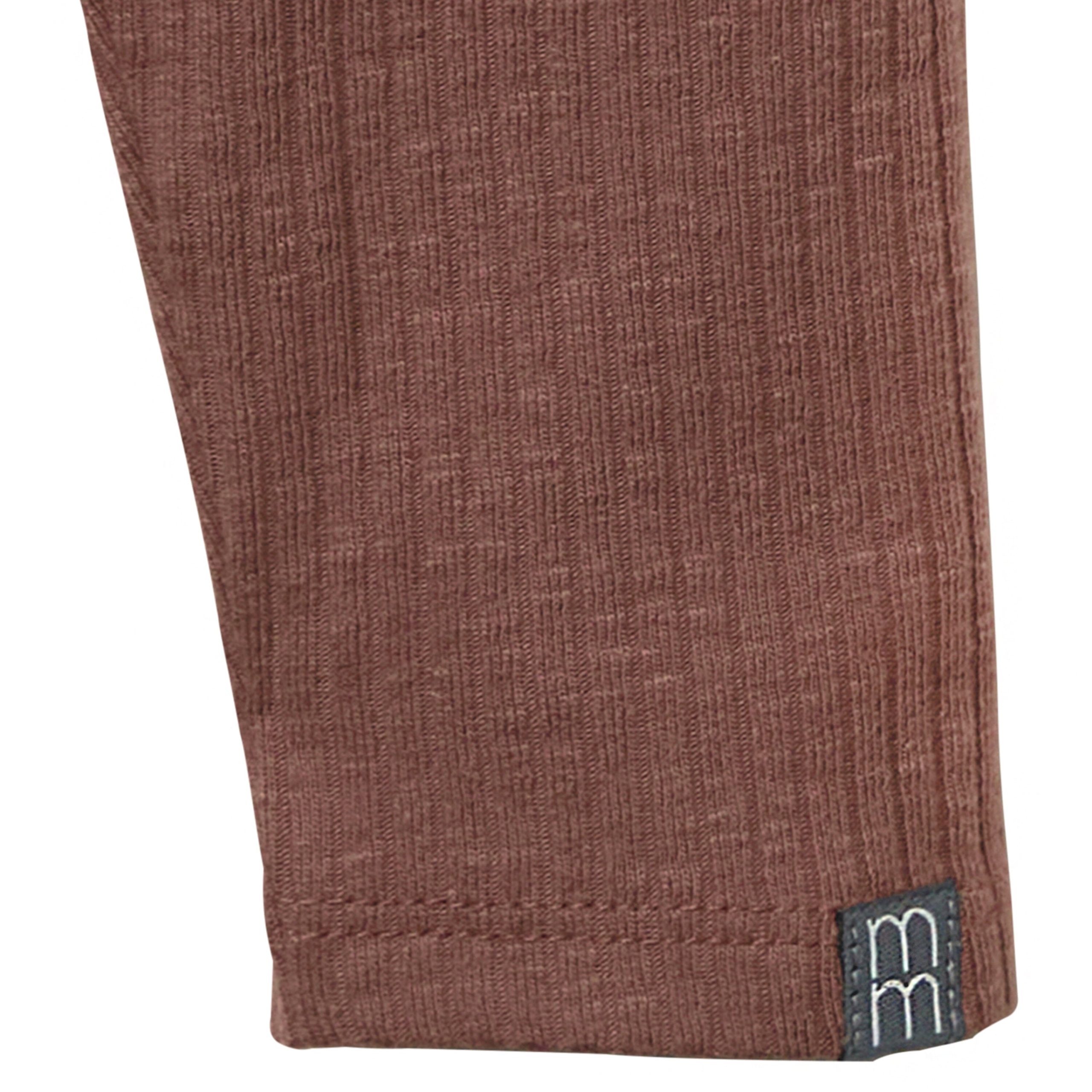 2-Pack Baby Neutral Brown & Ivory Striped Leggings - Image 9