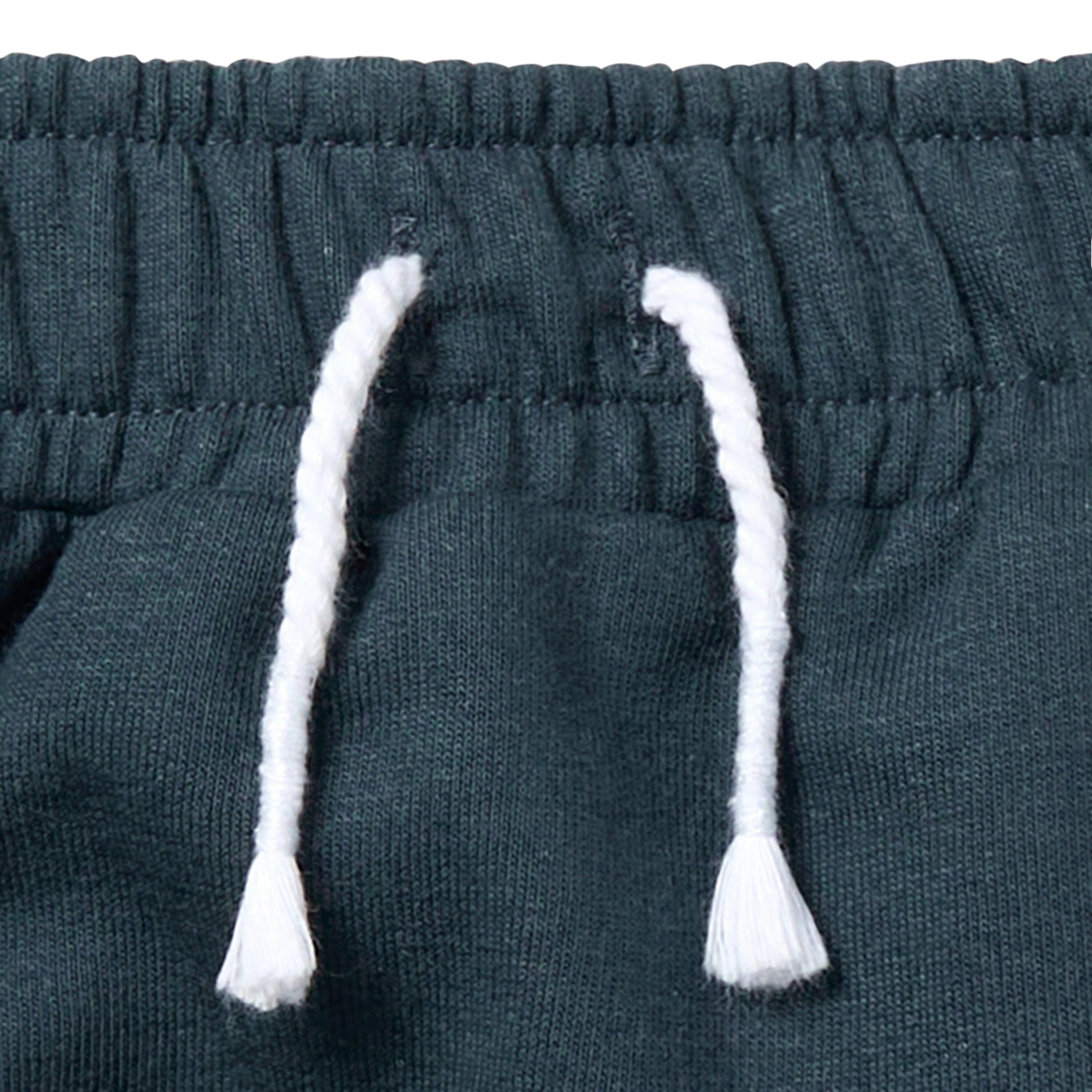 2-Pack Infant & Toddler Boys Dark Blue & Grey Harem Shorts - Image 7