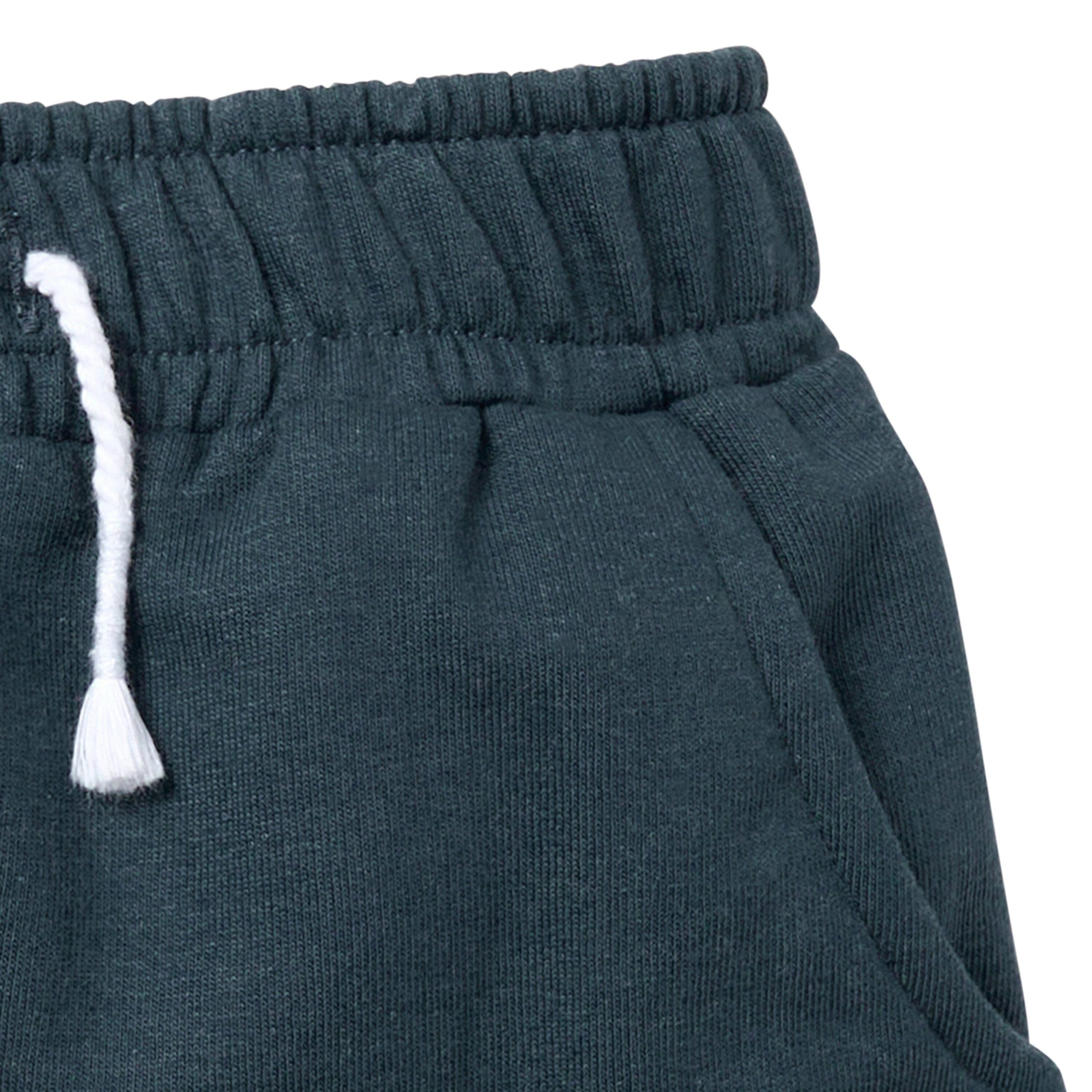 2-Pack Infant & Toddler Boys Dark Blue & Grey Harem Shorts - Image 8