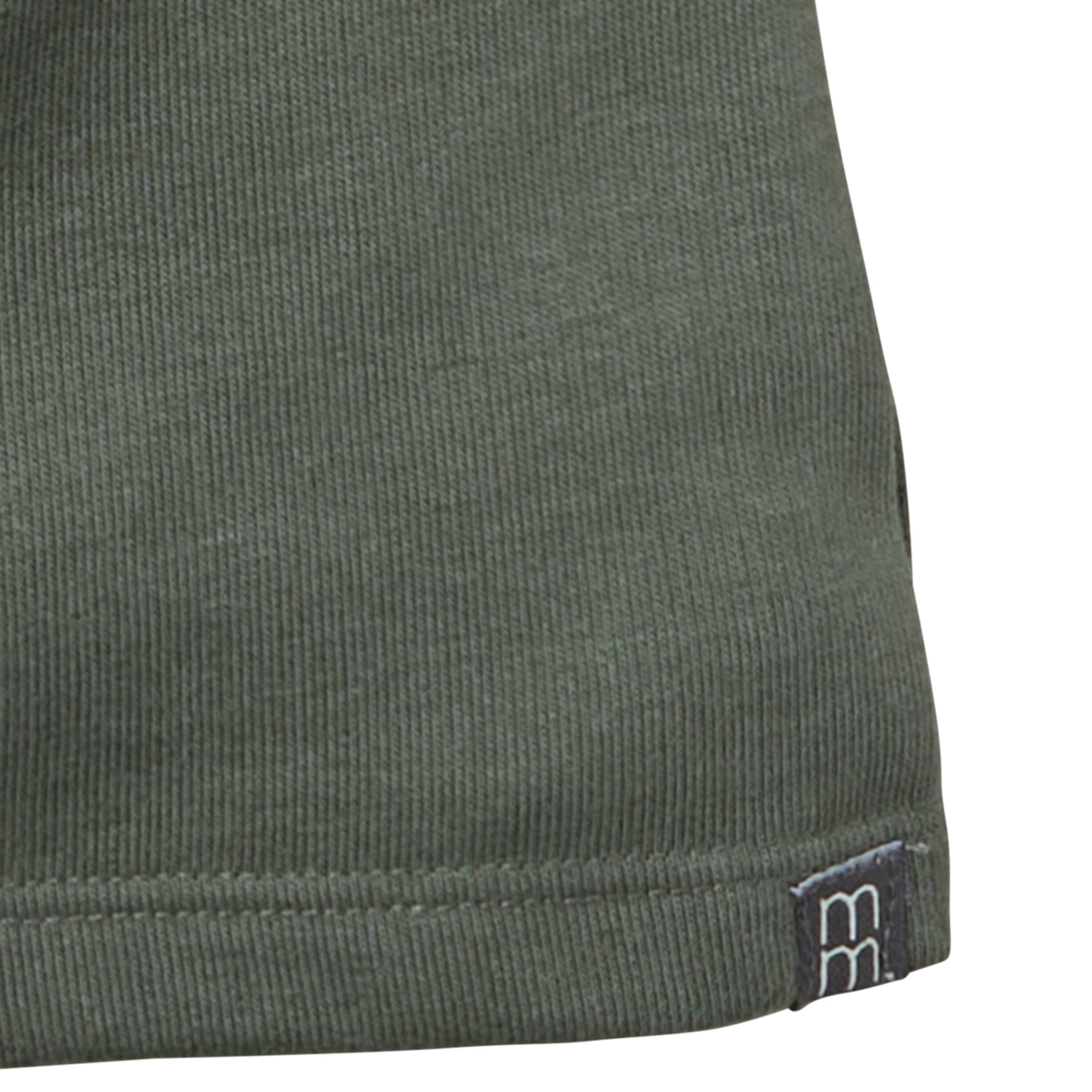2-Pack Infant & Toddler Boys Dark Green & Light Tan Harem Shorts - Image 9