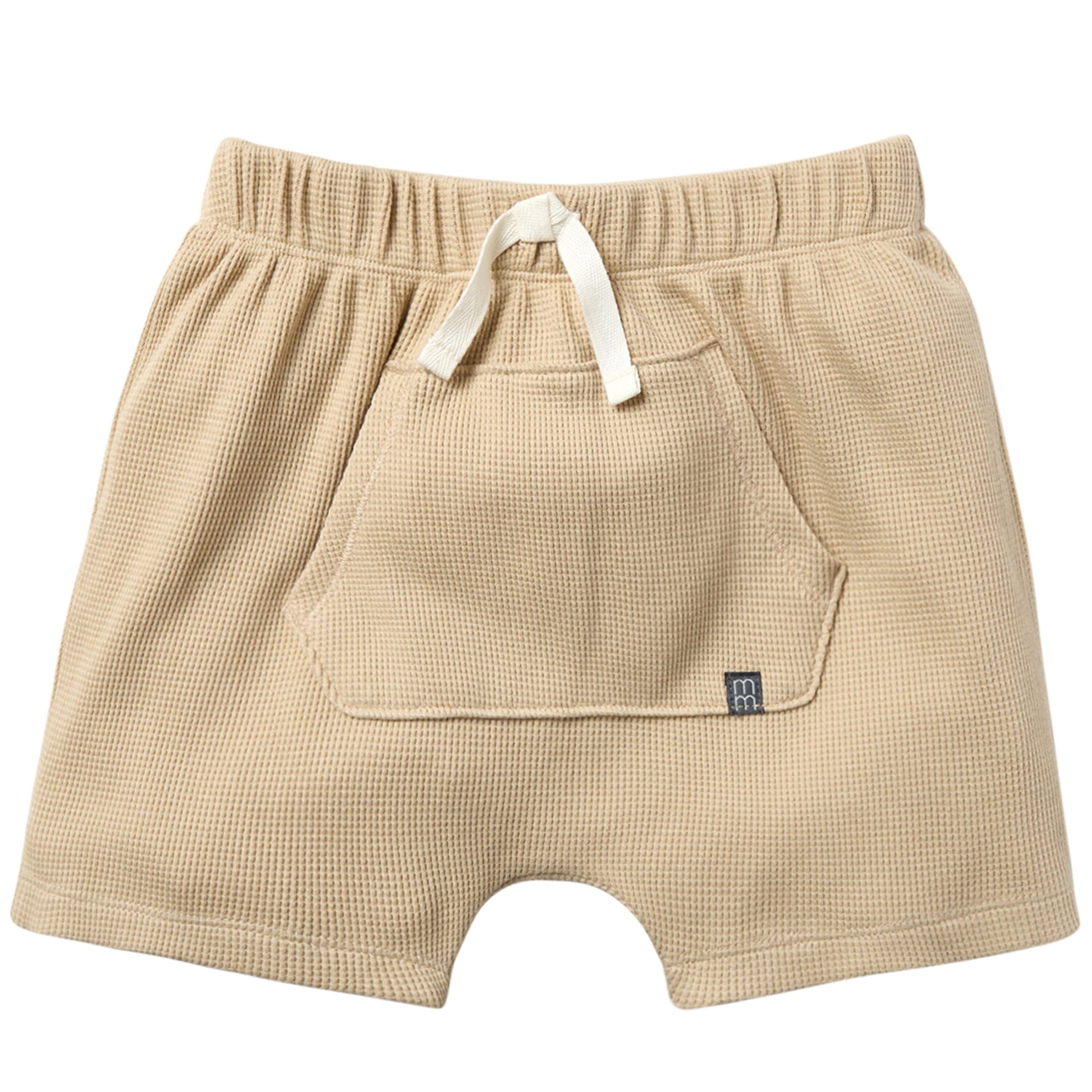 2-Piece Infant & Toddler Boys Brown Collar Top & Harem Shorts Set - Image 7