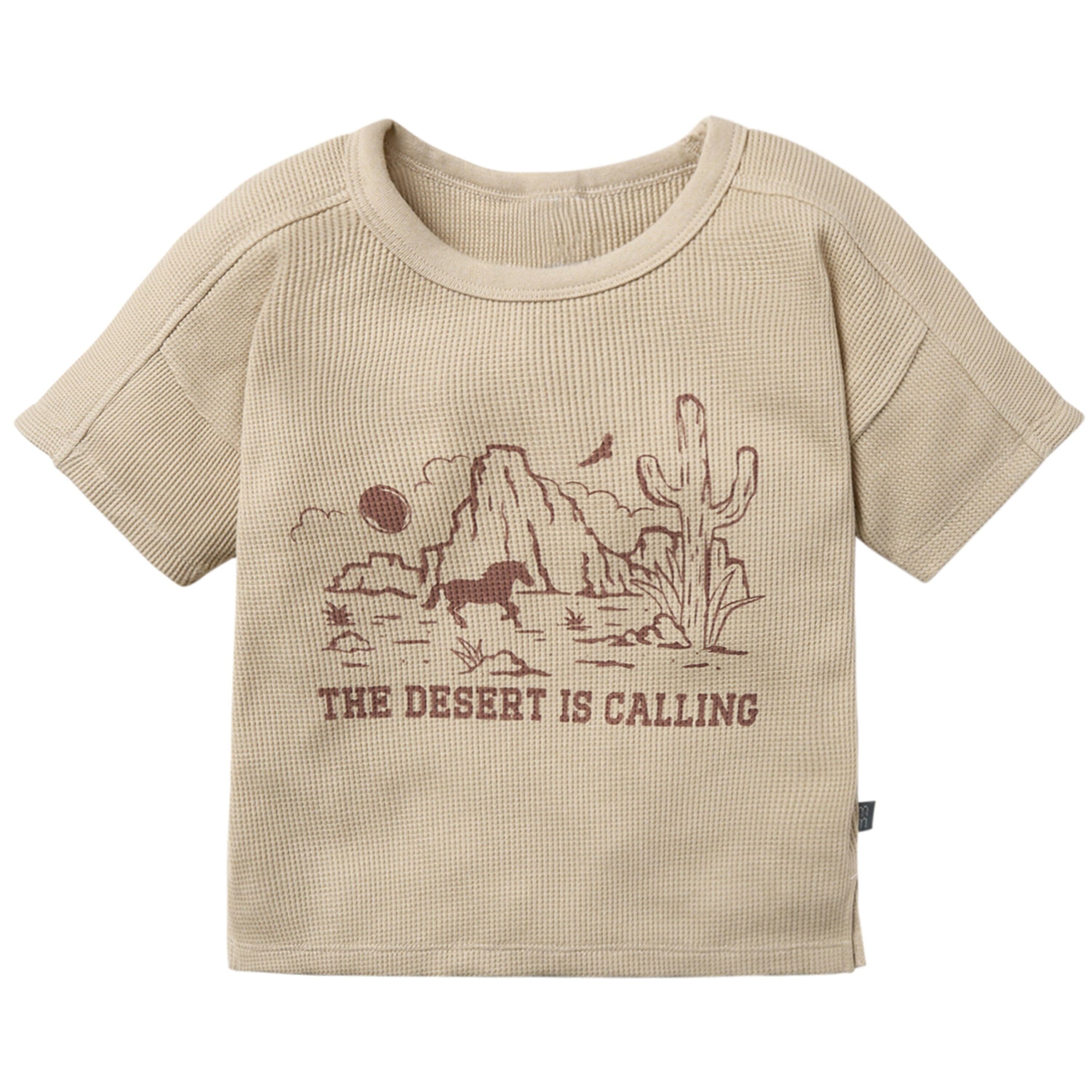 Infant & Toddler Boys Desert Box Waffle T-Shirt