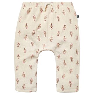 Baby Girls Beige Flowers Harem Pants