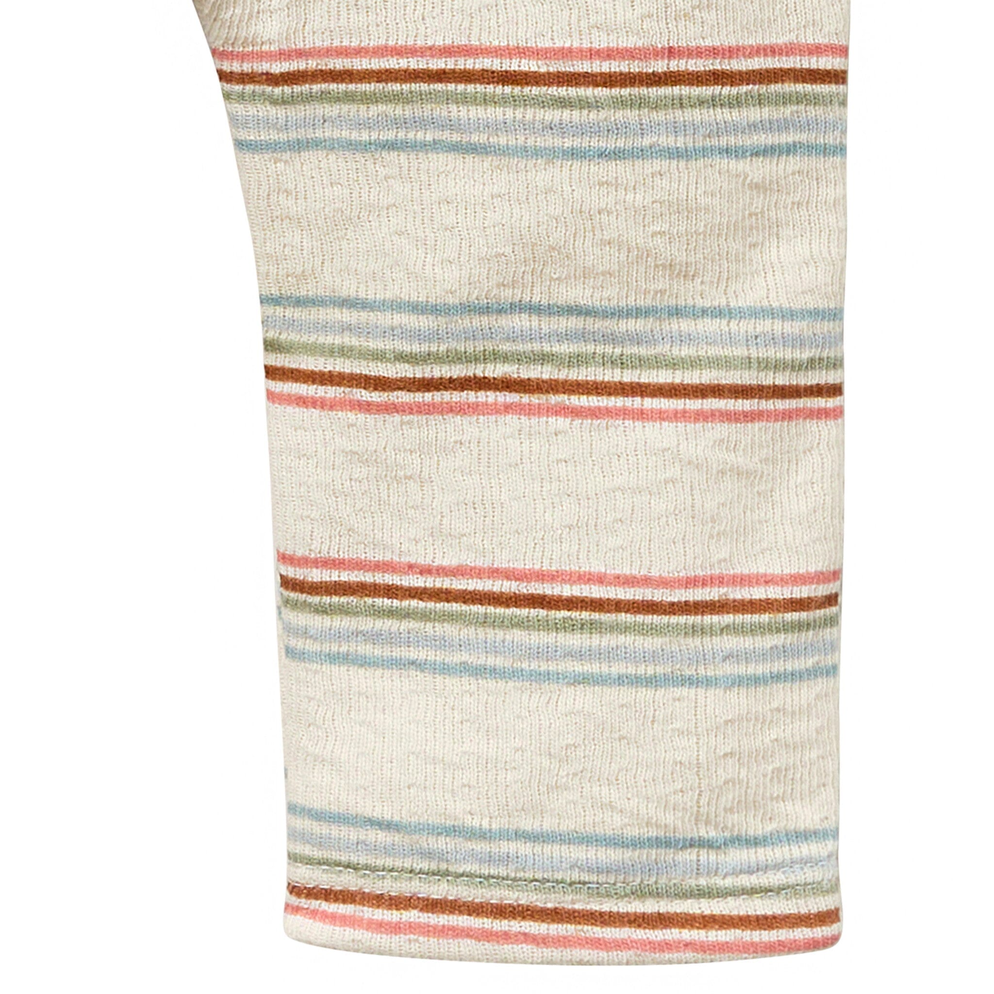 Baby Boys Beige Stripe Harem Pants - Image 4