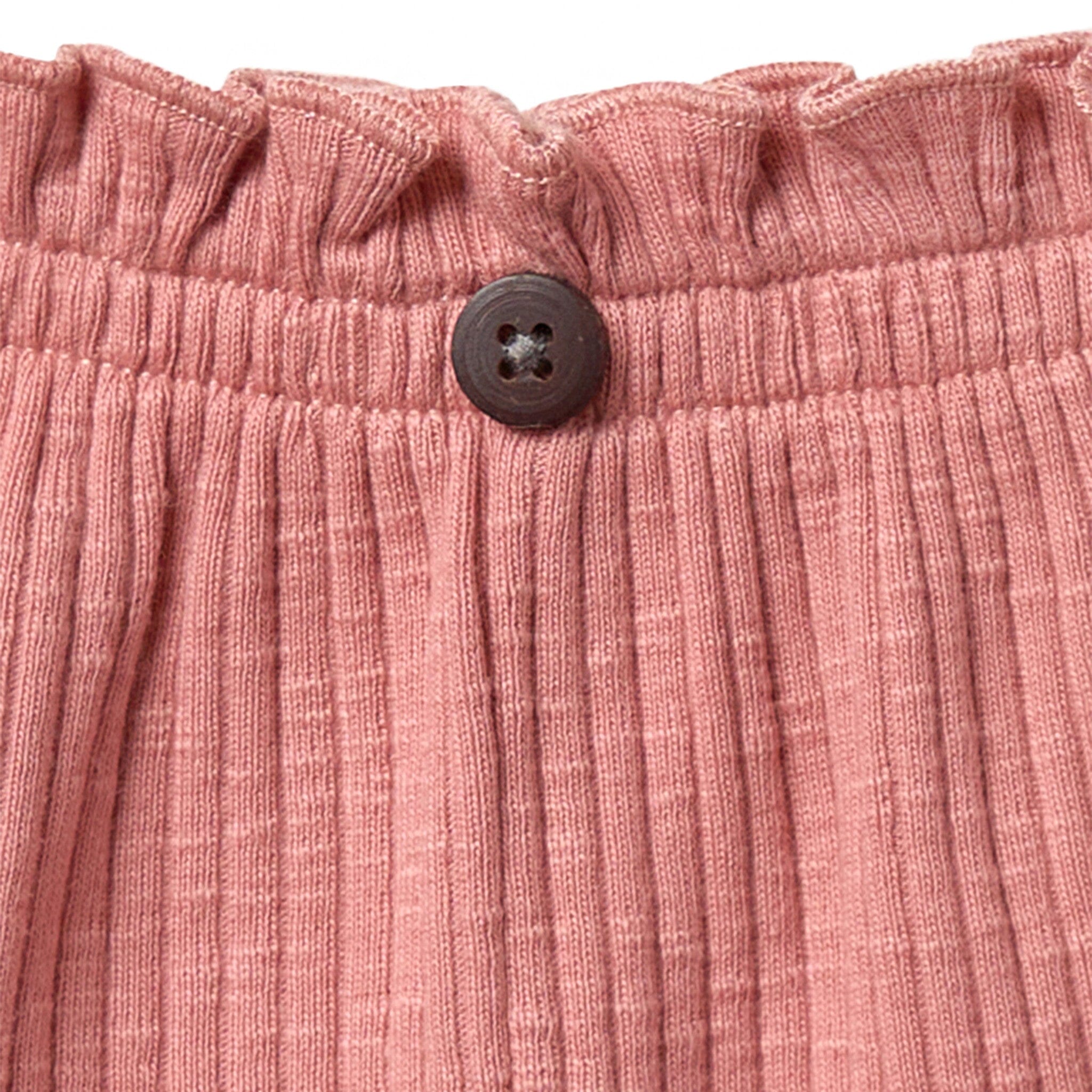 Infant & Toddler Girls Rose Wide Leg Shorts - Image 4