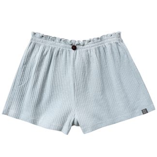 Infant & Toddler Girls Light Blue Wide Leg Shorts
