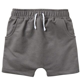Infant & Toddler Boys Grey Harem Shorts