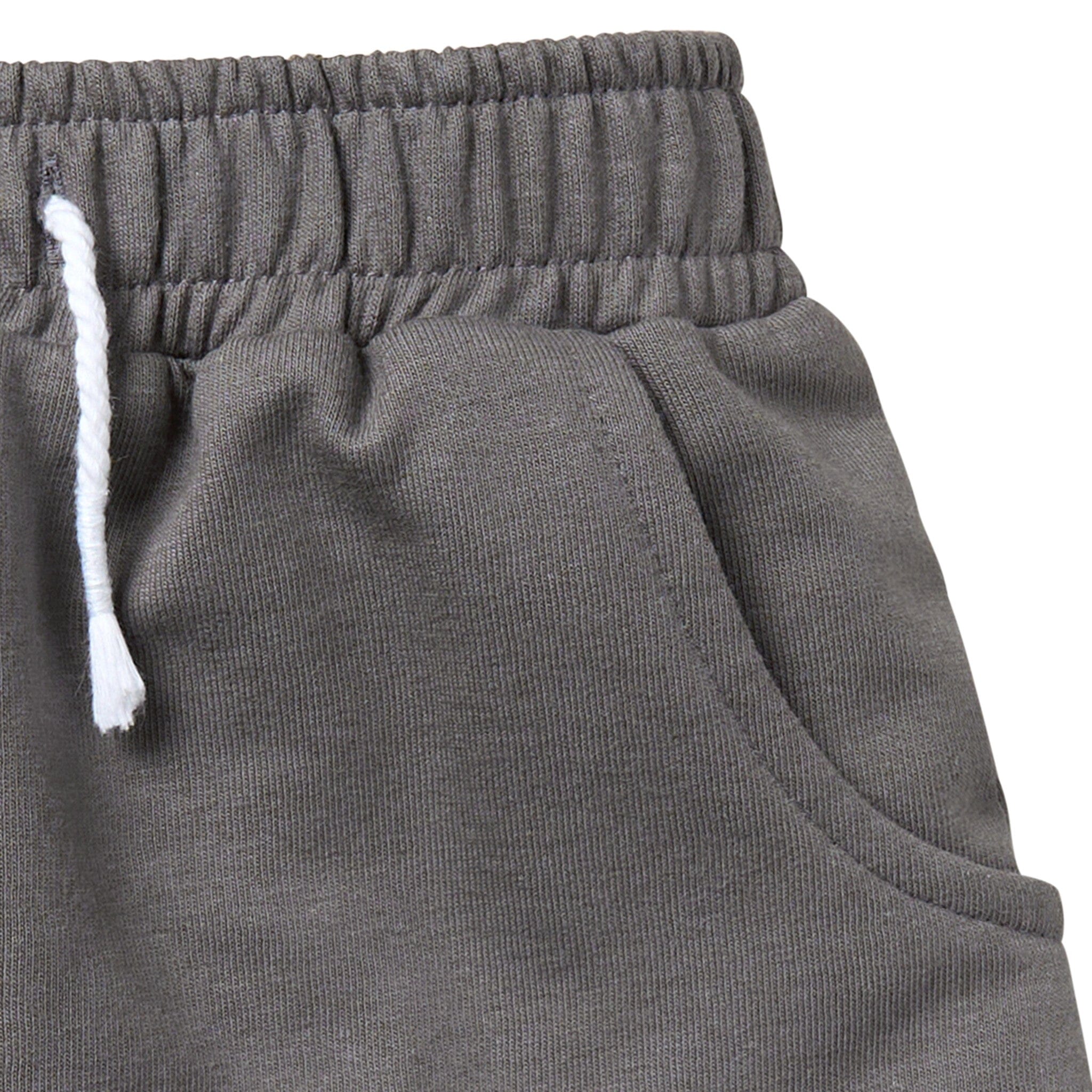 Infant & Toddler Boys Grey Harem Shorts - Image 6