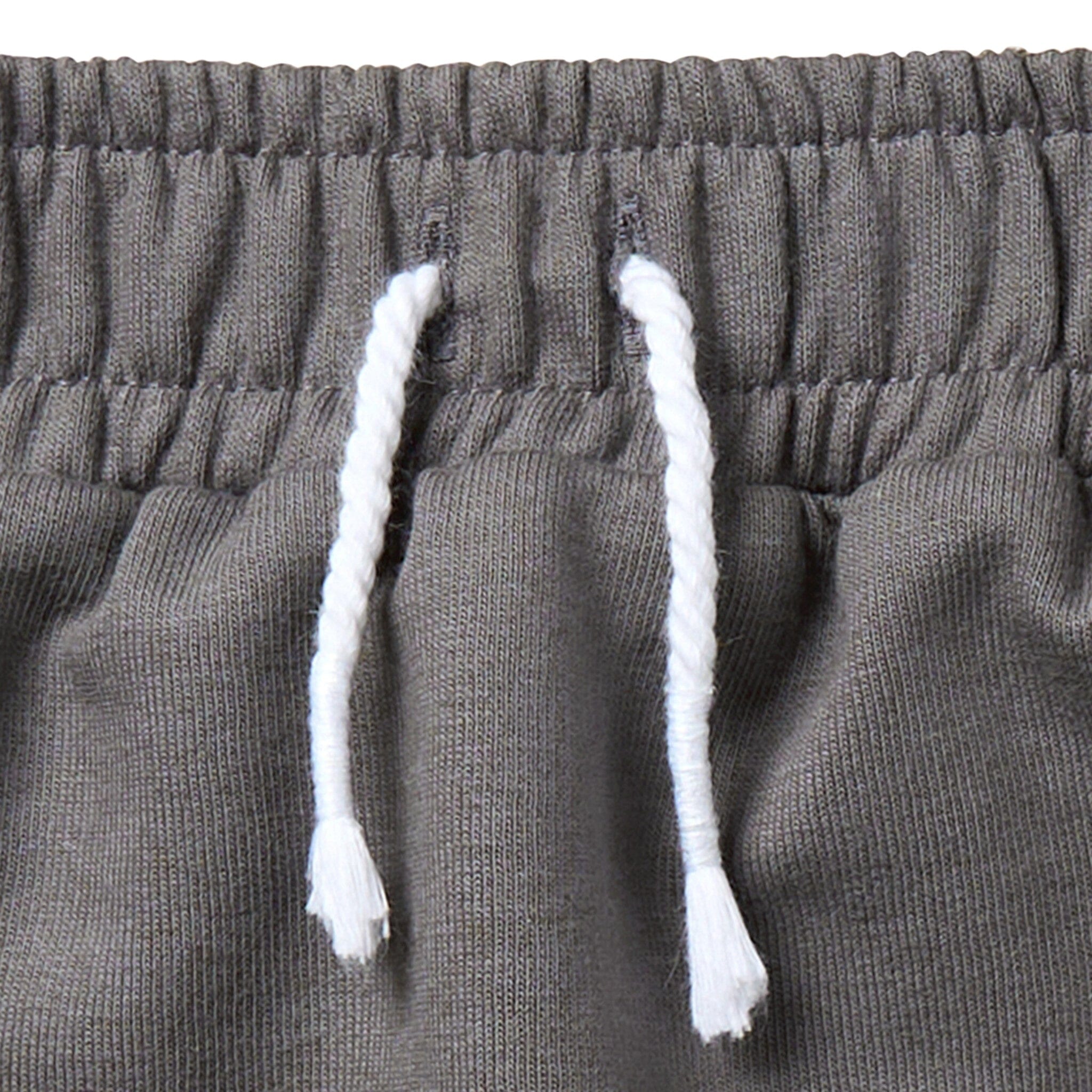 Infant & Toddler Boys Grey Harem Shorts - Image 7