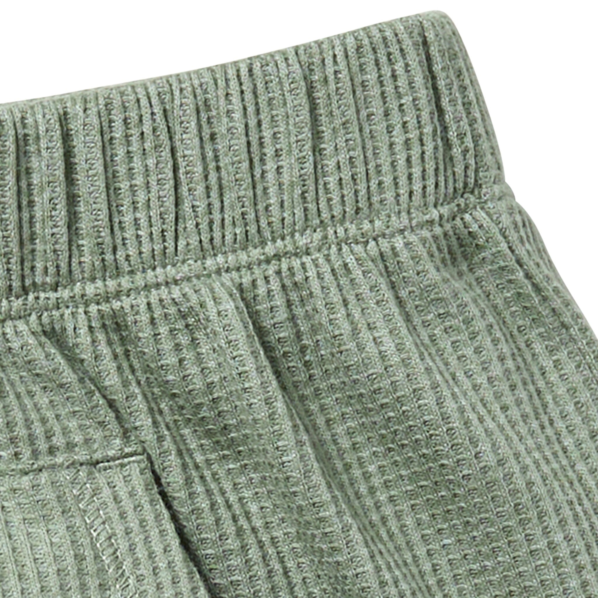 Infant & Toddler Boys Green Harem Kangaroo Pocket Shorts - Image 3
