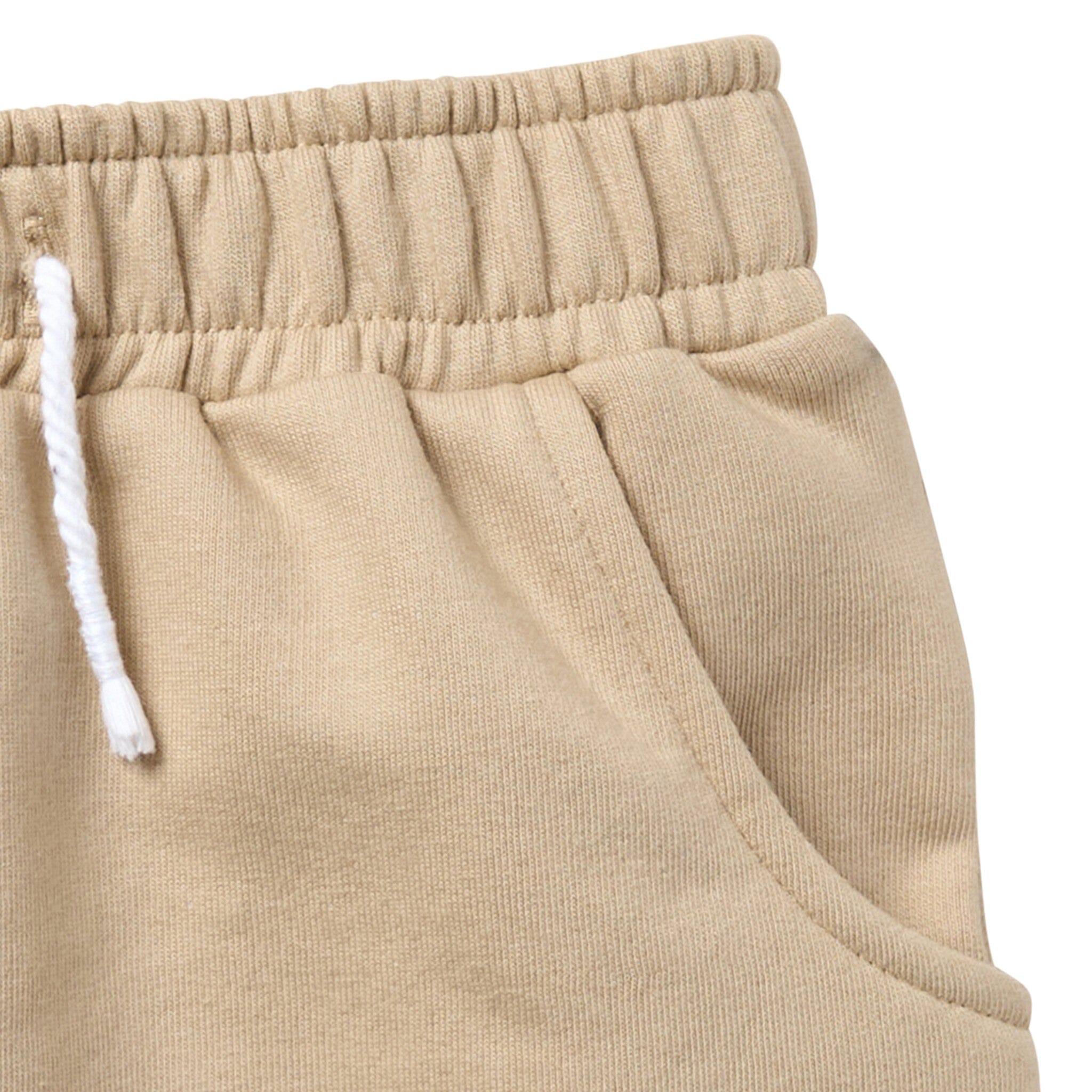 Infant & Toddler Boys Light Tan Harem Shorts - Image 4