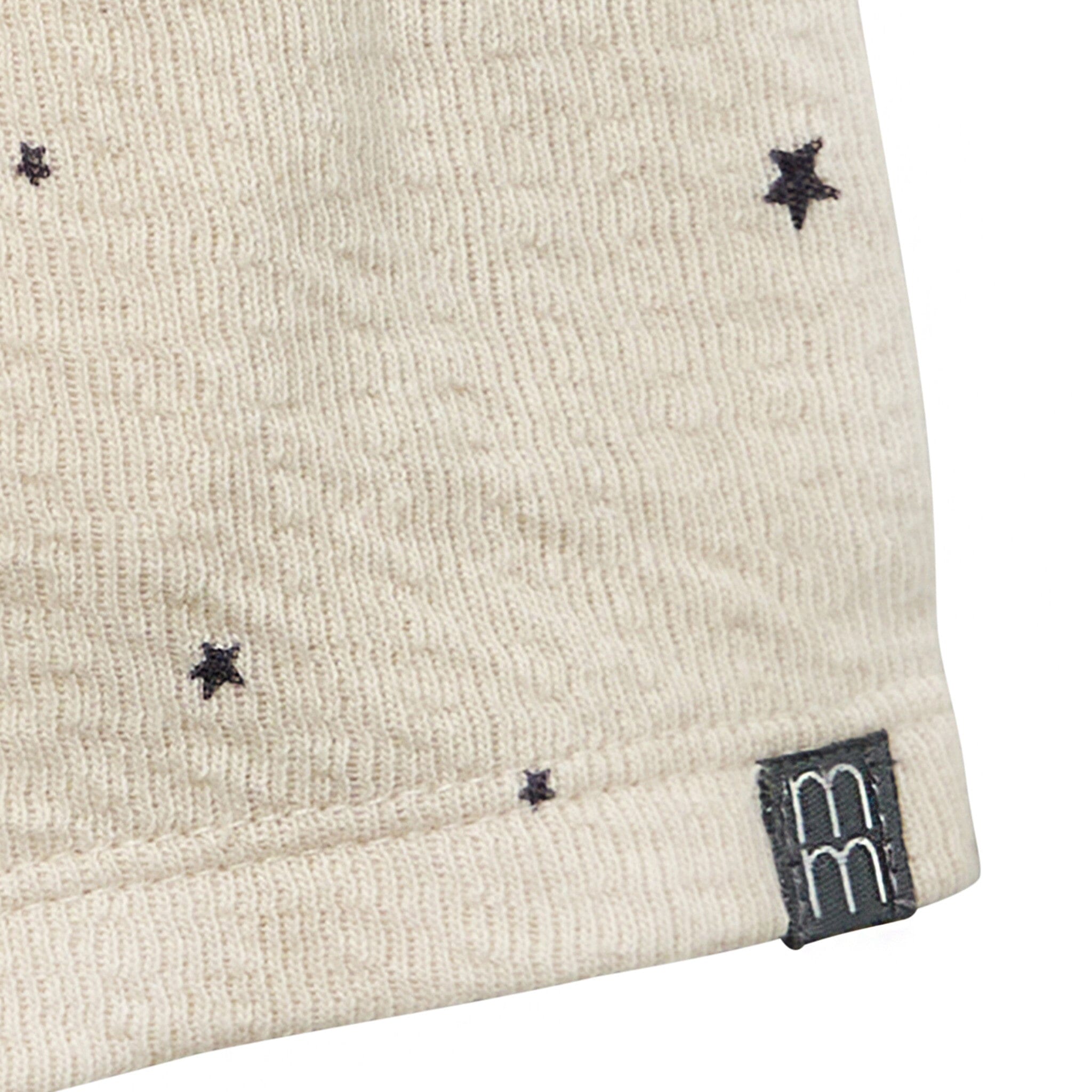 Baby Neutral Beige Moon & Stars Harem Shorts - Image 5