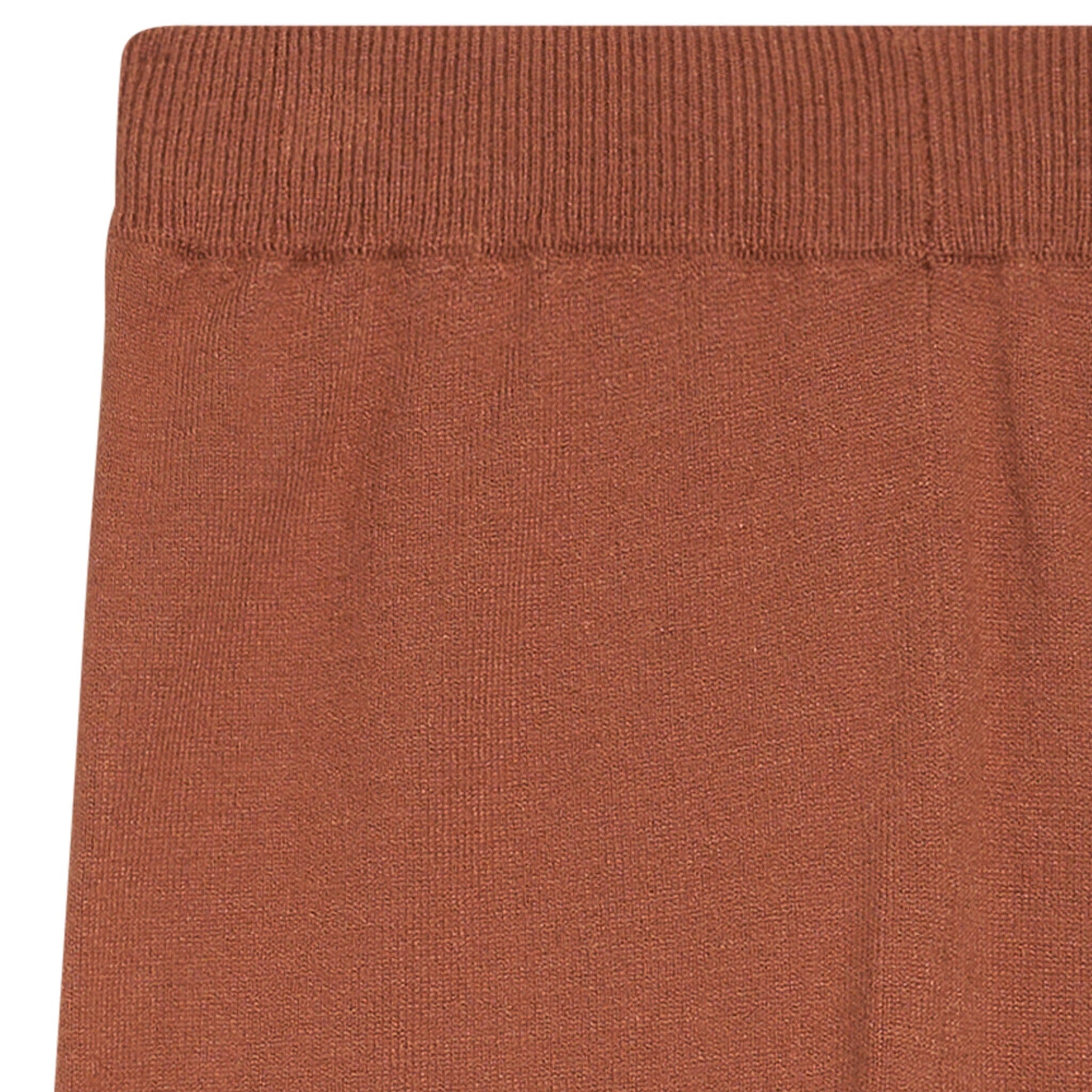 2-Piece Toddler Girls Md Brown Sweater Knit Hoodie Set - Image 6