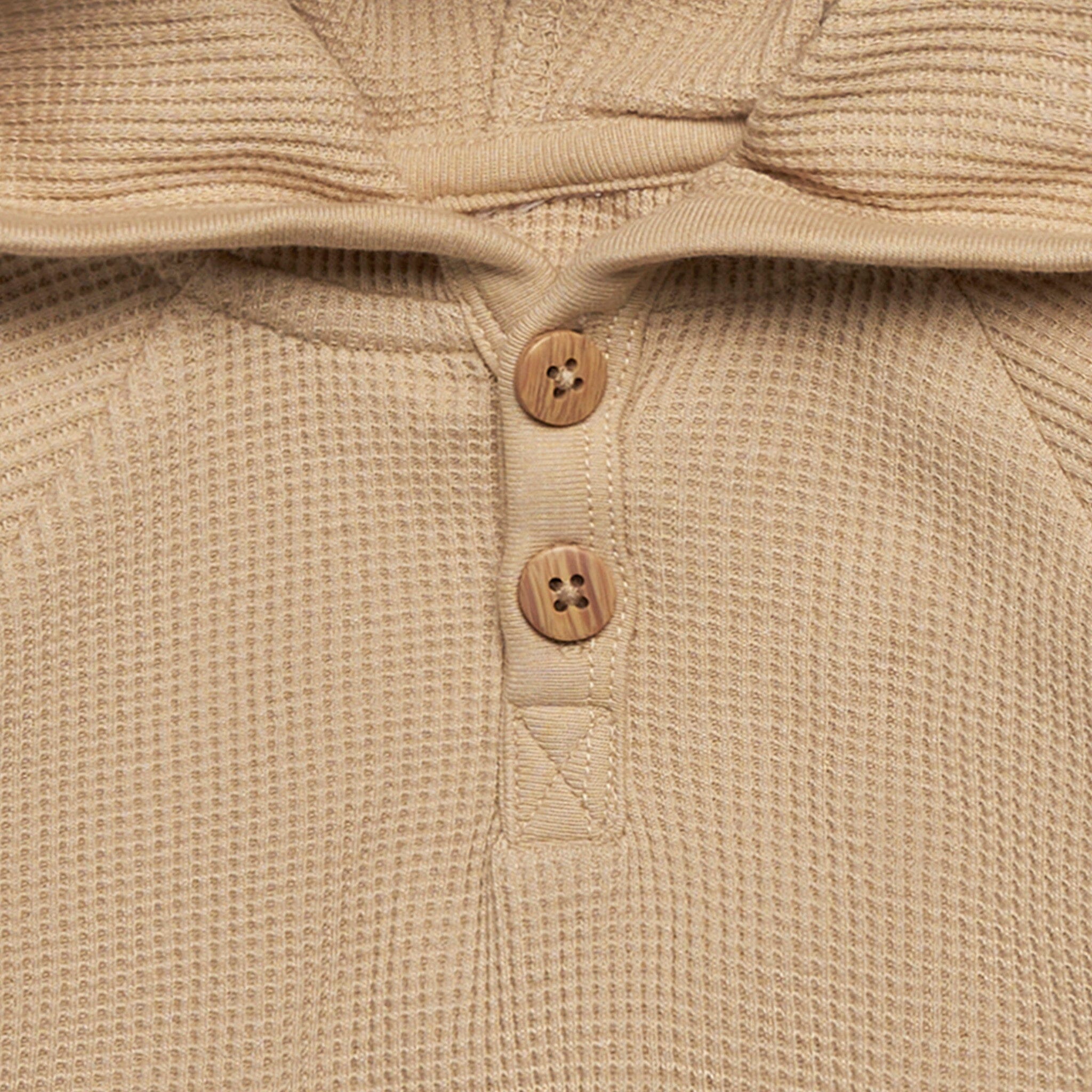 2-Piece Baby Neutral Lt Tan Hoodie and Pant Set - Image 3