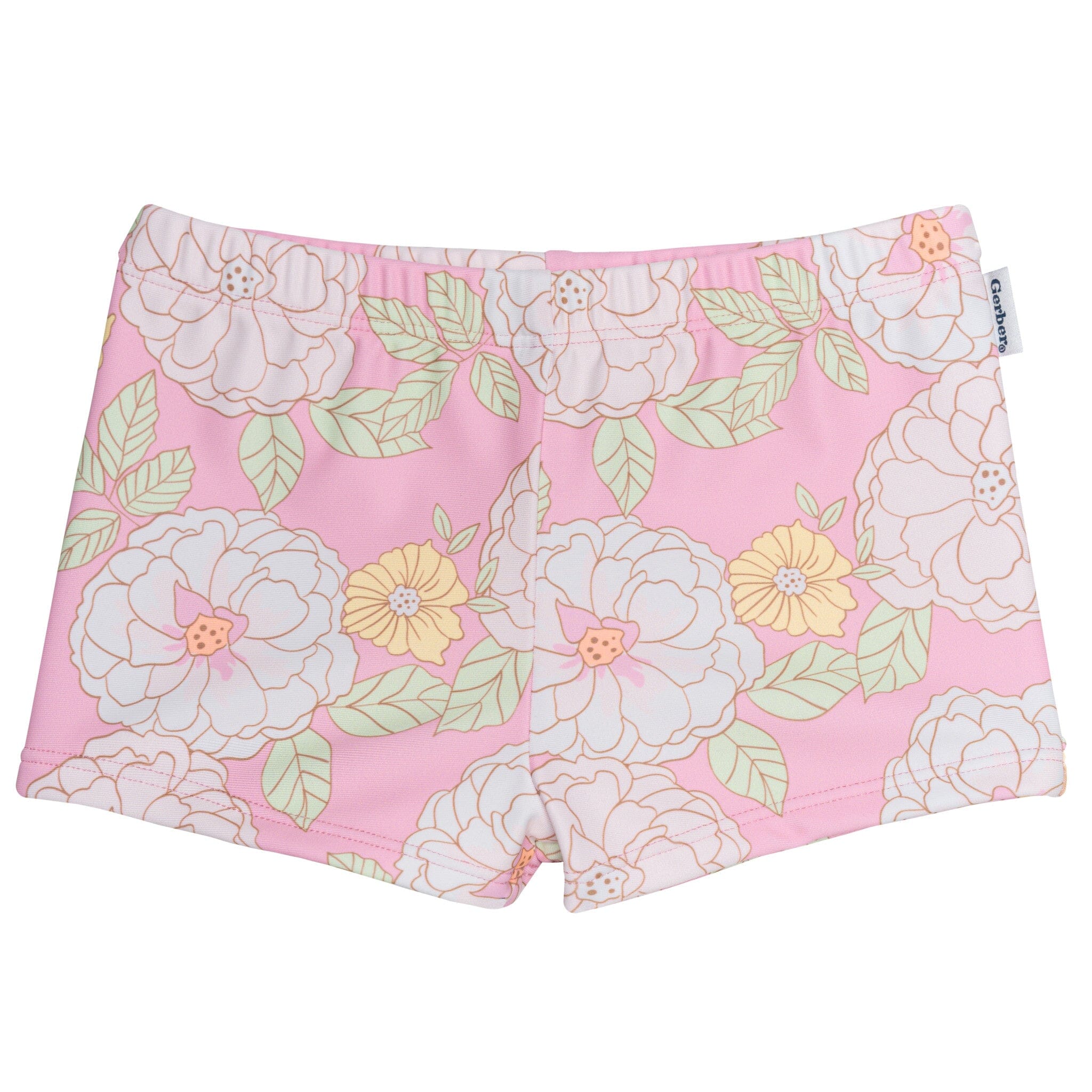 2-Piece Infant & Toddler Girls Peonies Rashguard Set - Image 6