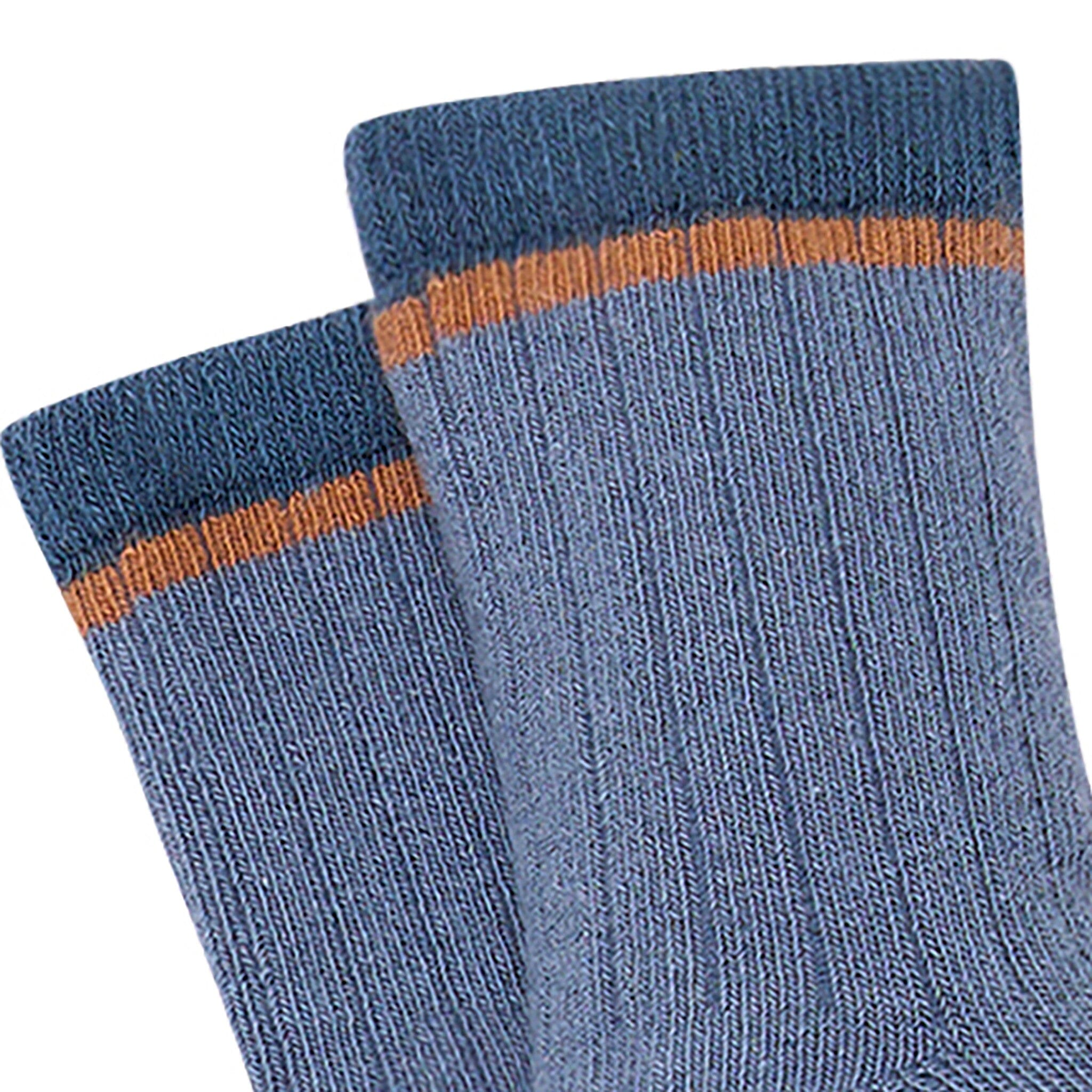 3-Pack Baby Boys Blue Colorblock Socks - Image 3