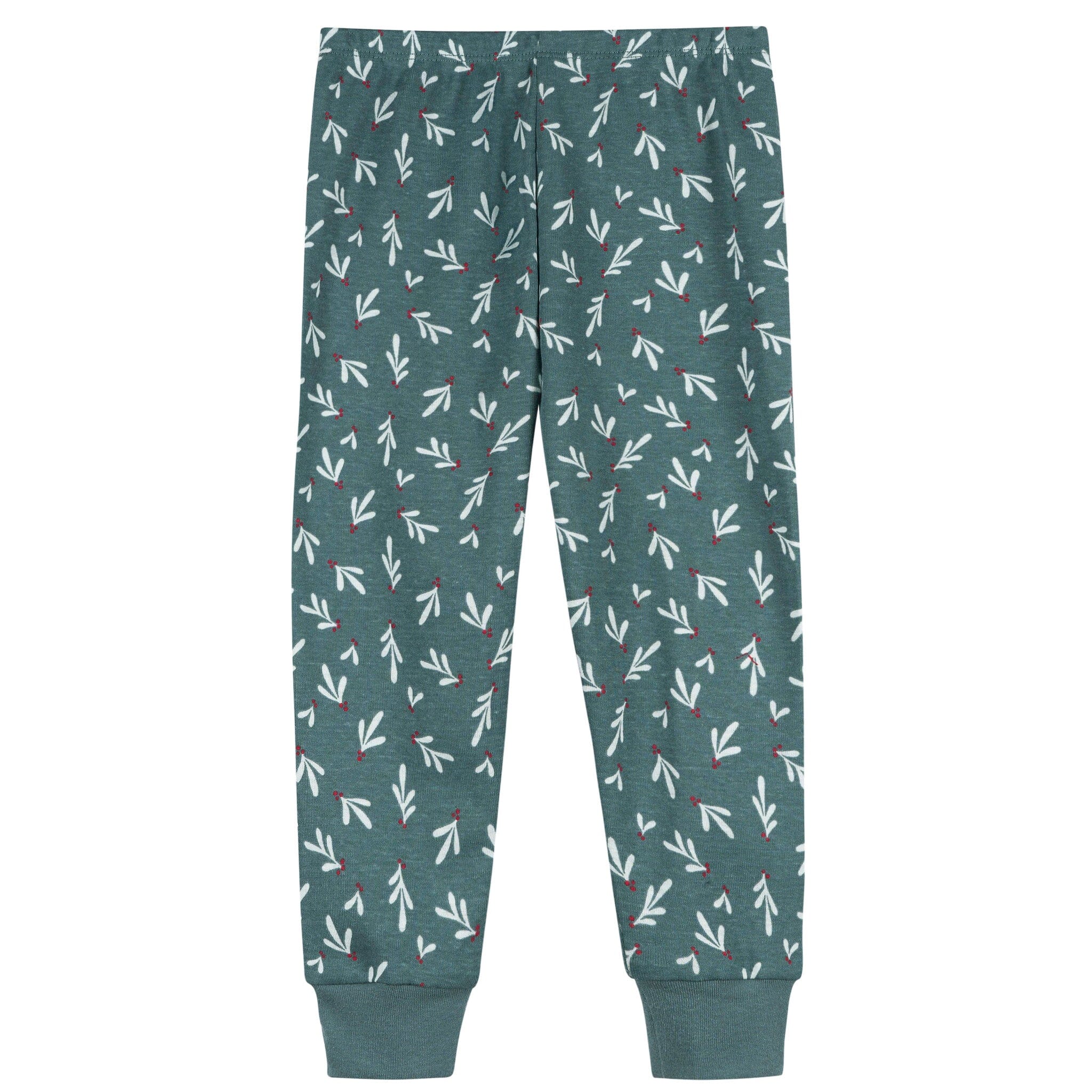 2-Piece Infant & Toddler Girls Mistletoe Snug Fit Pajama Set - Image 7