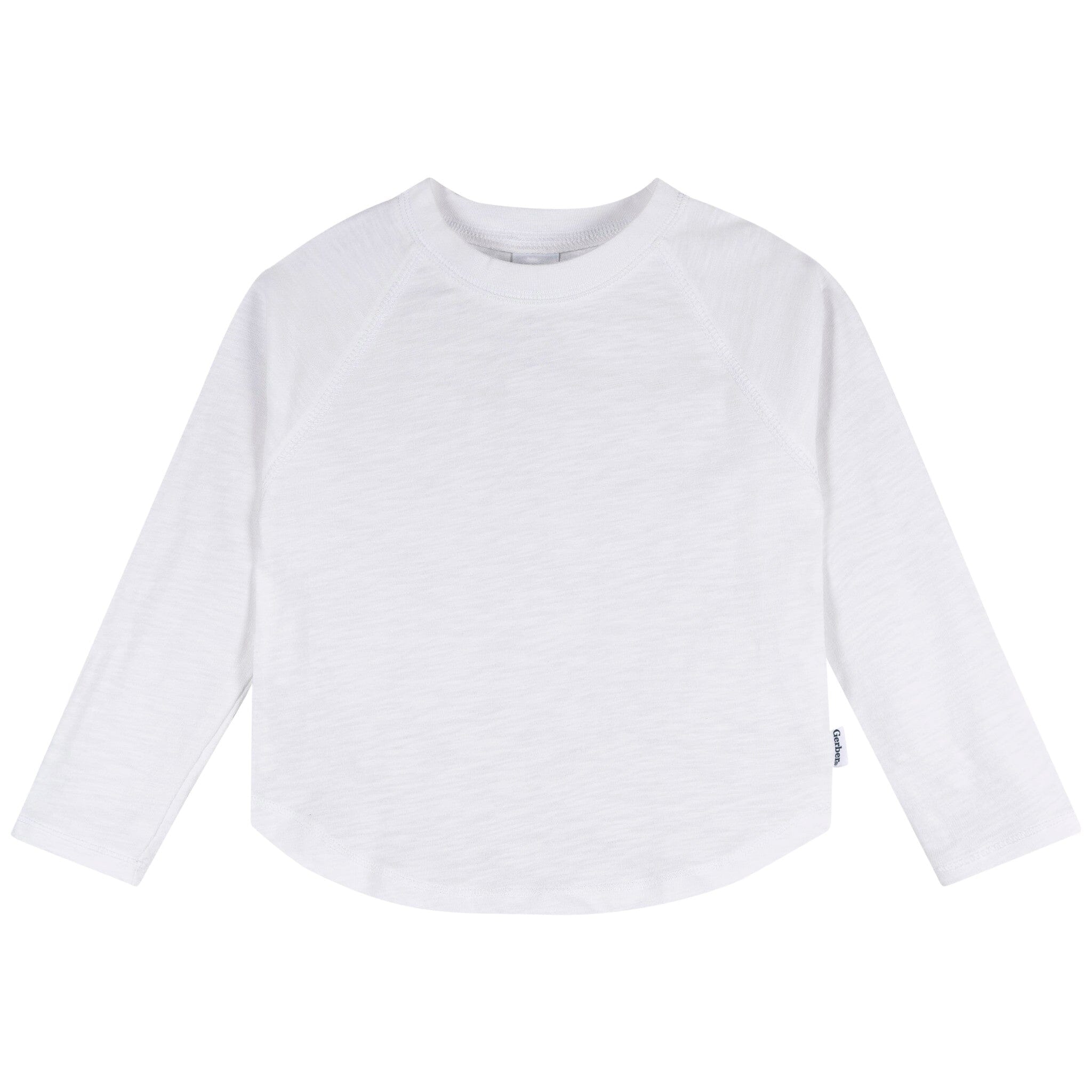 3-Pack Infant & Toddler Boys Black/White/Grey Long Sleeve Shirts - Image 3