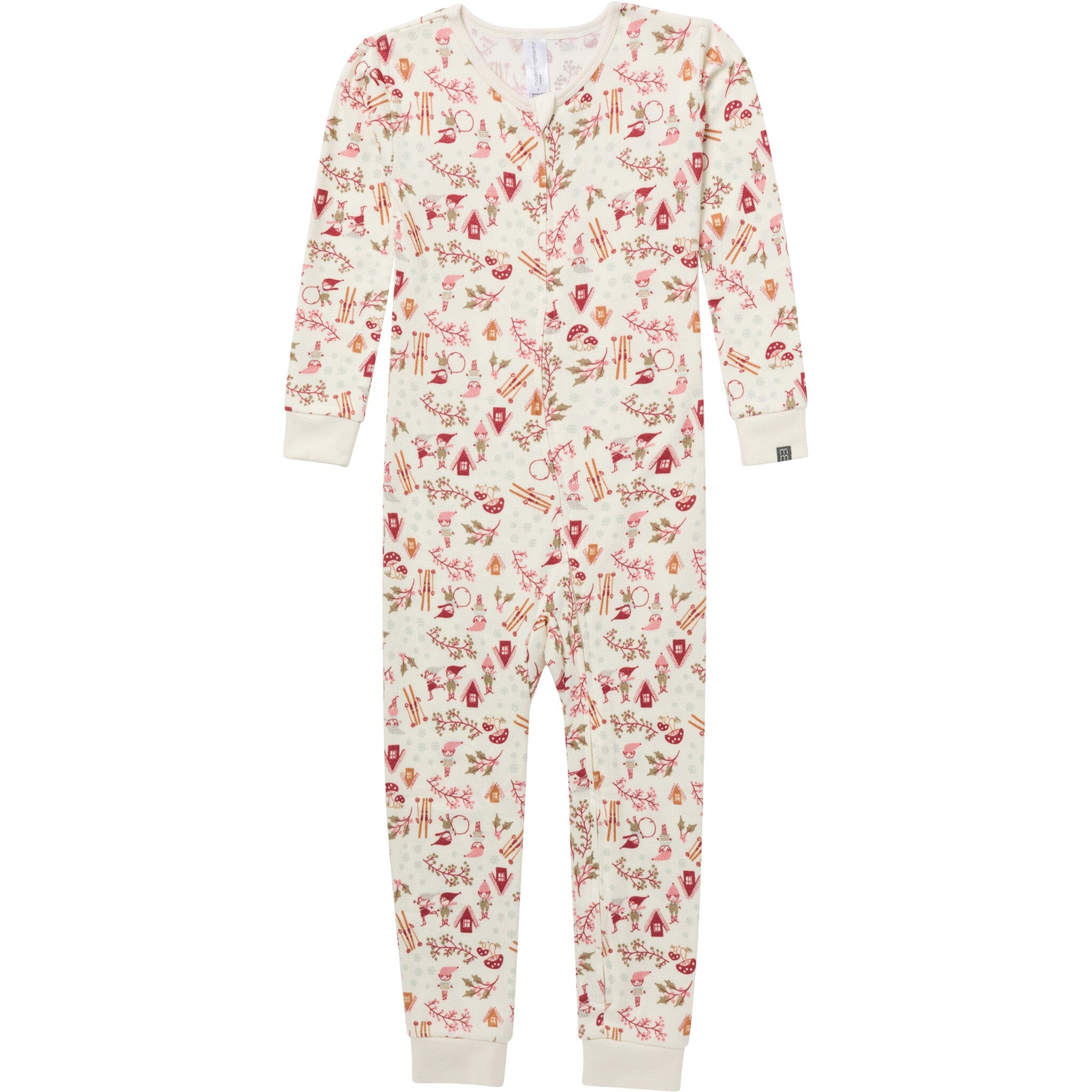 Girls Winter Joy Snug Fit Footless Pajamas
