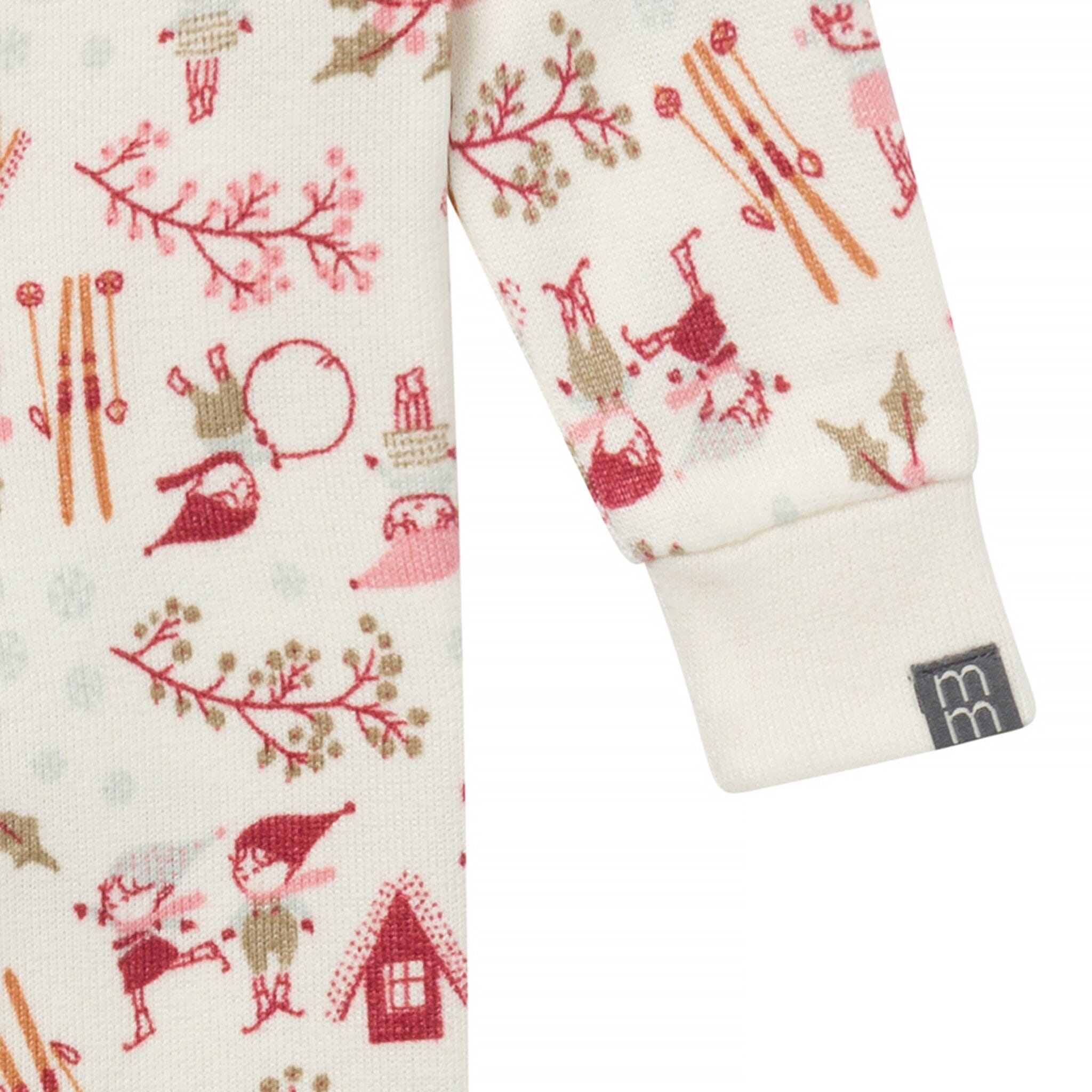 Girls Winter Joy Snug Fit Footless Pajamas - Image 3