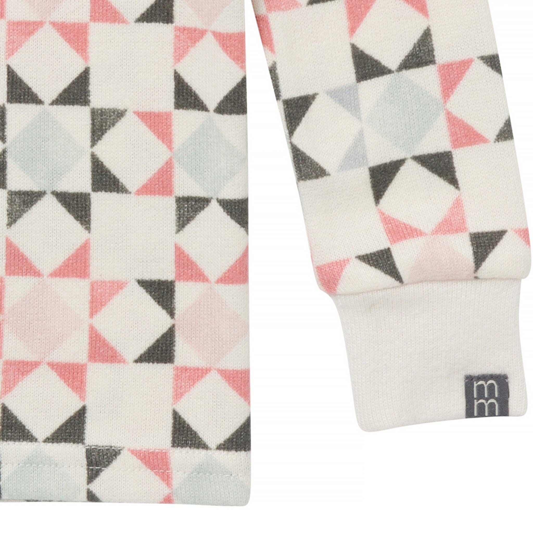 2-Piece Girls Mosaic Snug Fit Pajama Set - Image 7
