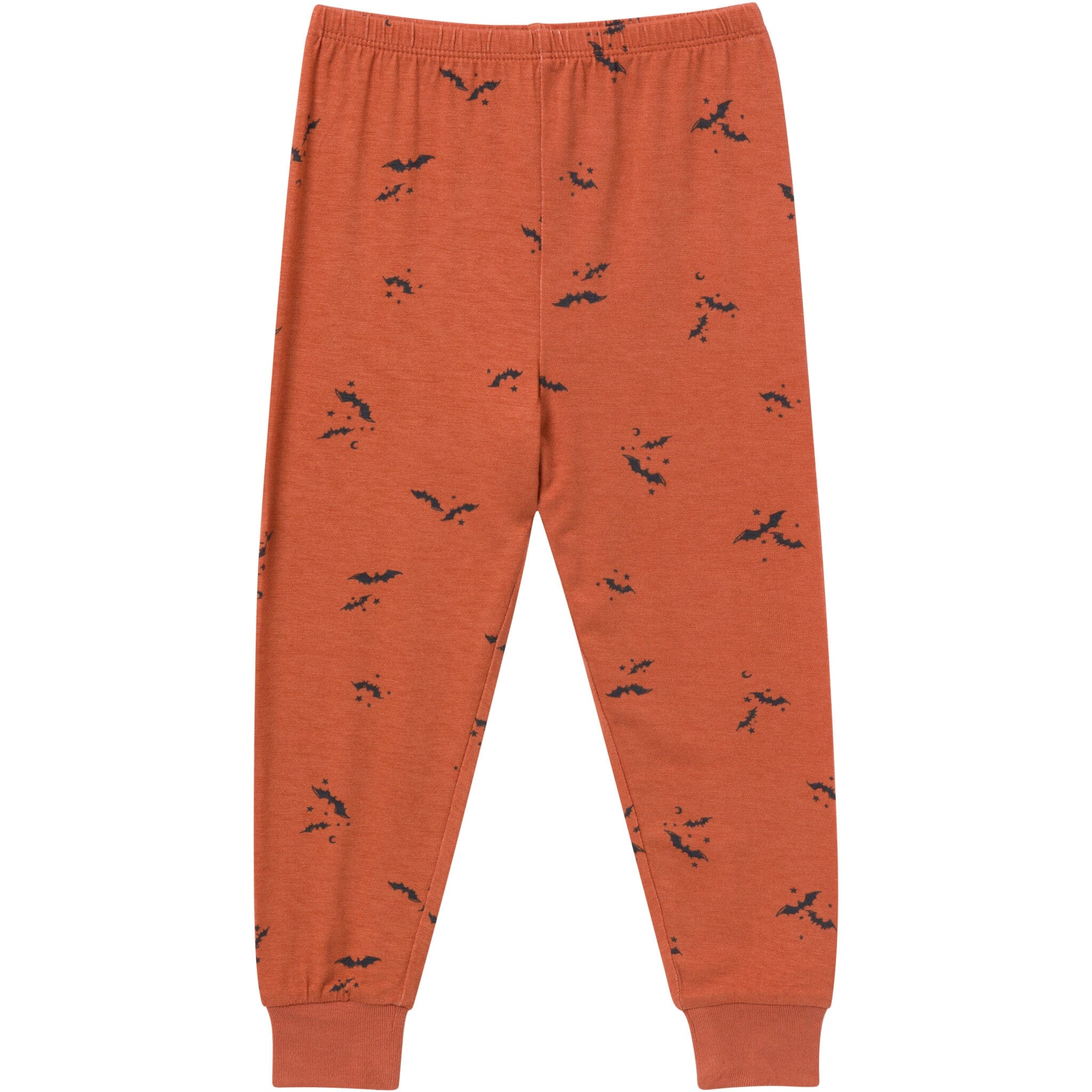 2-Piece Neutral Autumn Bats Snug Fit Pajama Set - Image 5