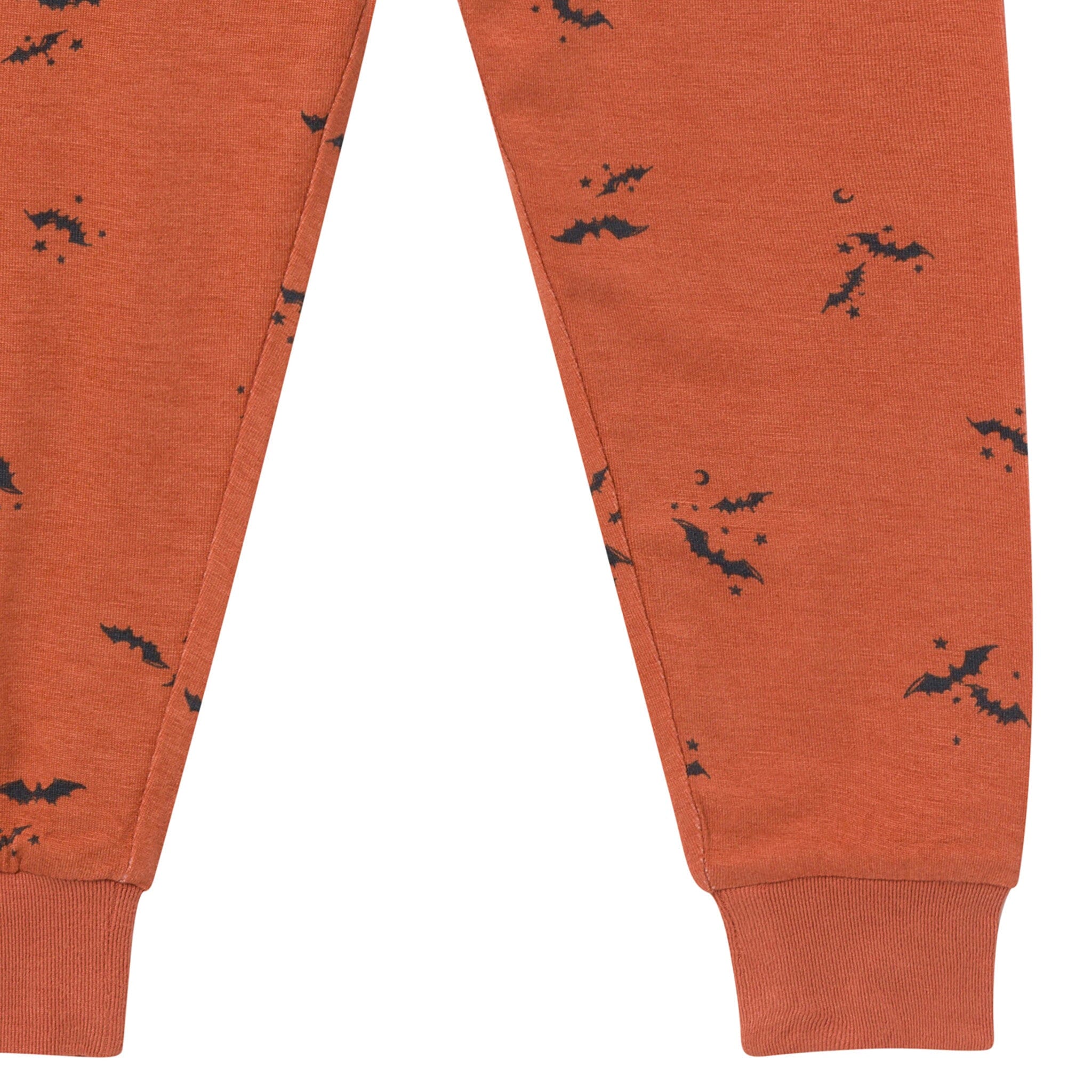 2-Piece Neutral Autumn Bats Snug Fit Pajama Set - Image 7