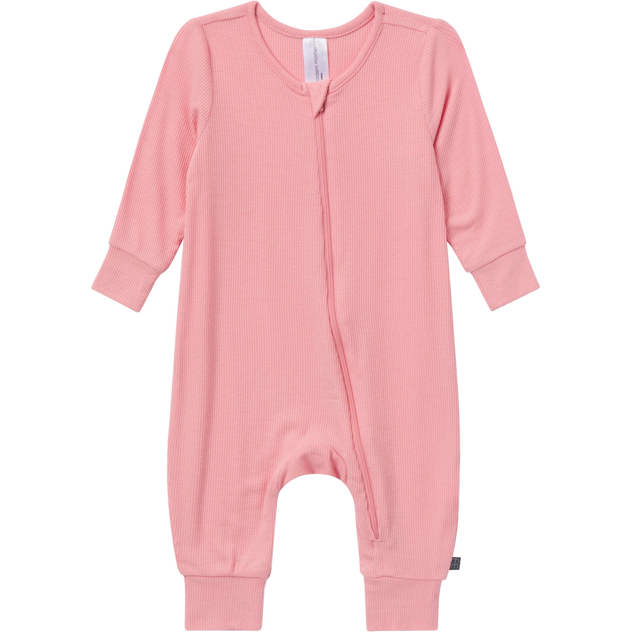 2-Pack Baby Girls Horses Zip Front Viscose Rompers - Image 8