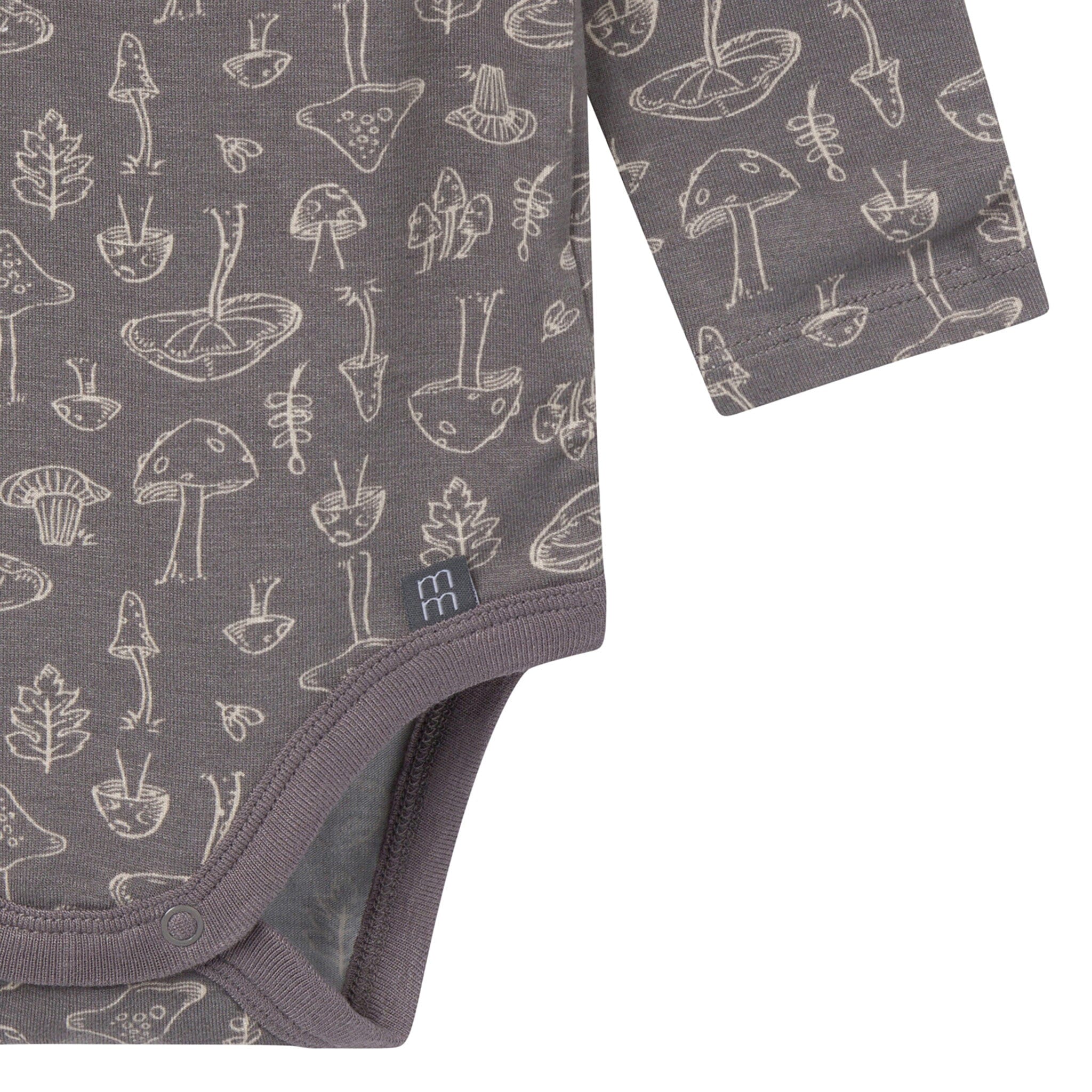 4-Piece Baby Neutral Gray Viscose Bodysuits and Pants Set - Image 7
