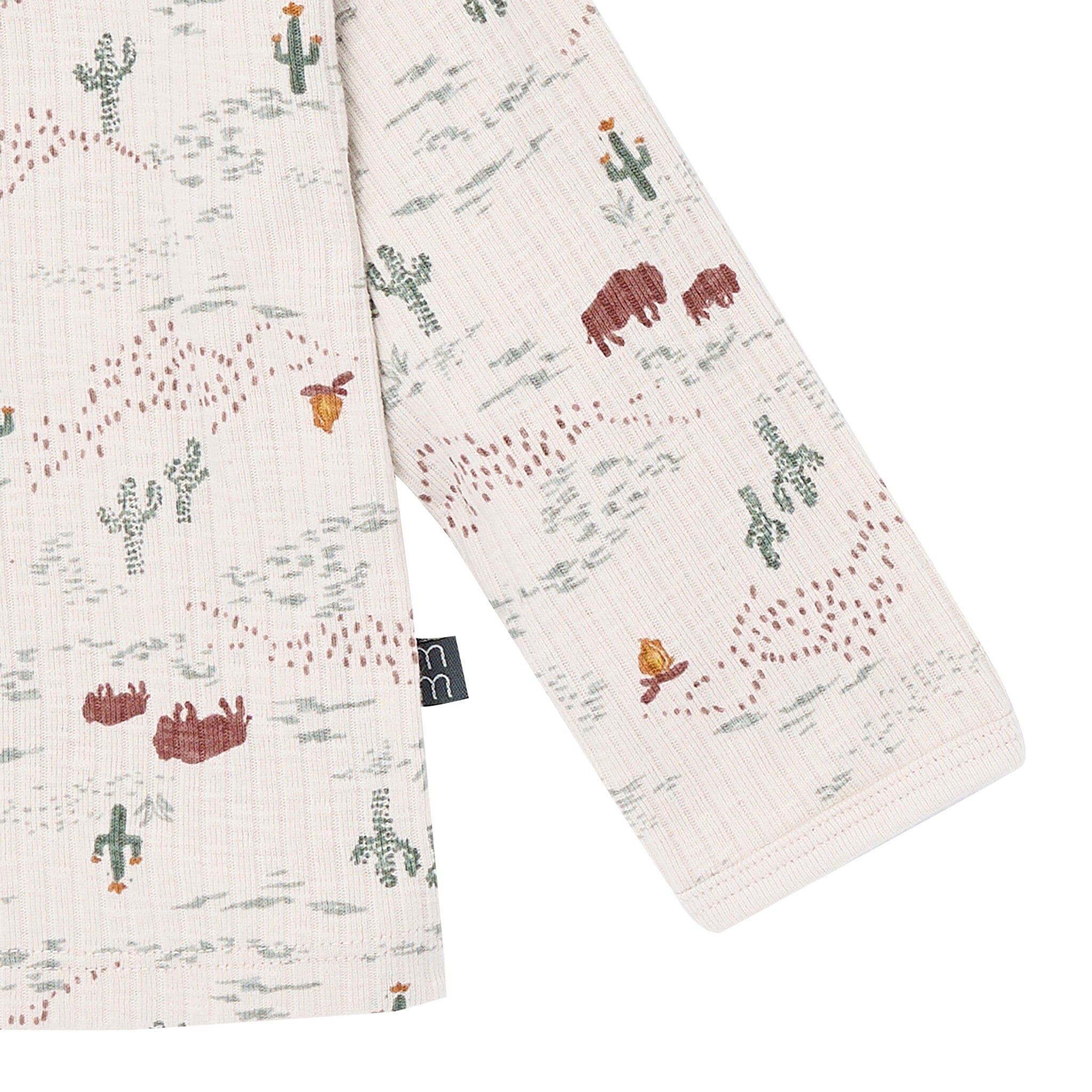 4-Piece Baby Boys Buffalo Desert Henley Tops and Pants Set - Image 5
