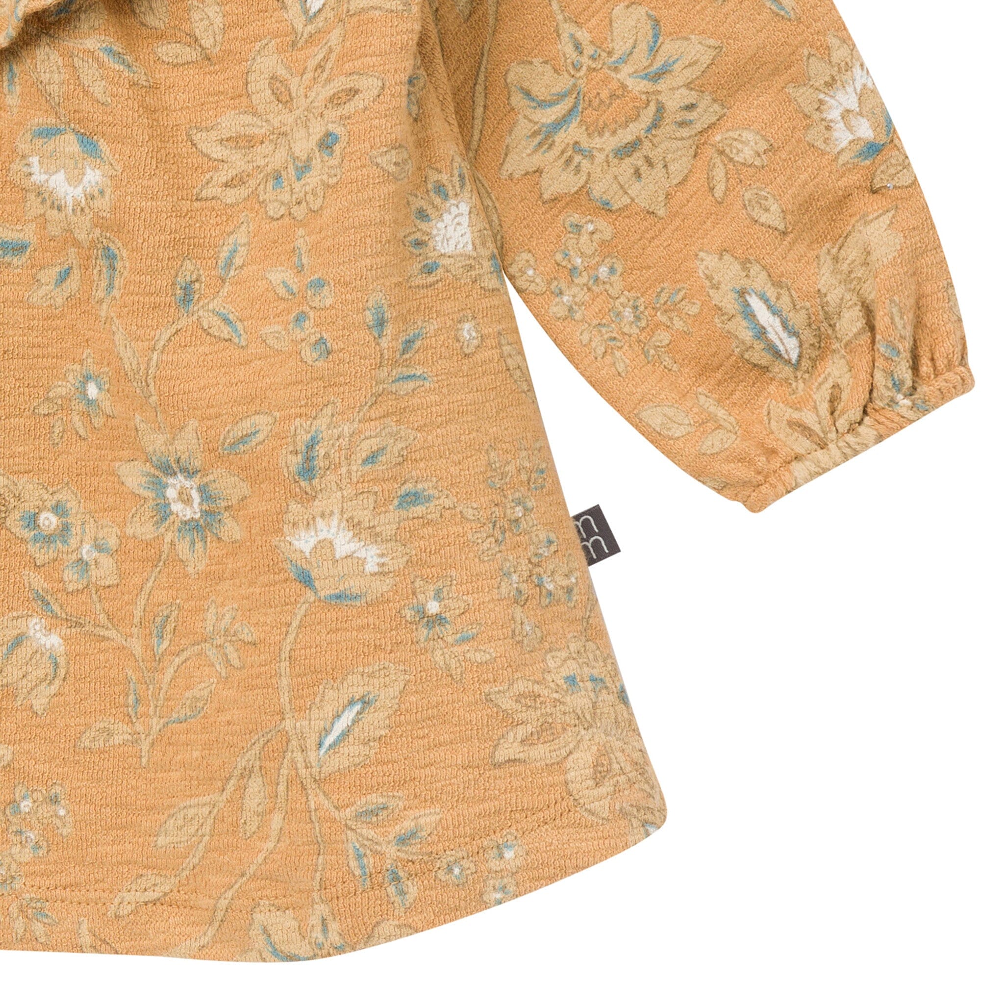2-Piece Baby Girls Heirloom Floral Dress and Tights Set - Image 6